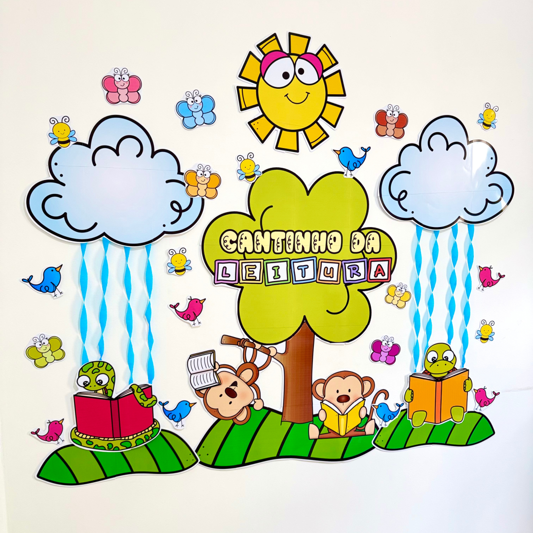 Painel Cantinho da Leitura