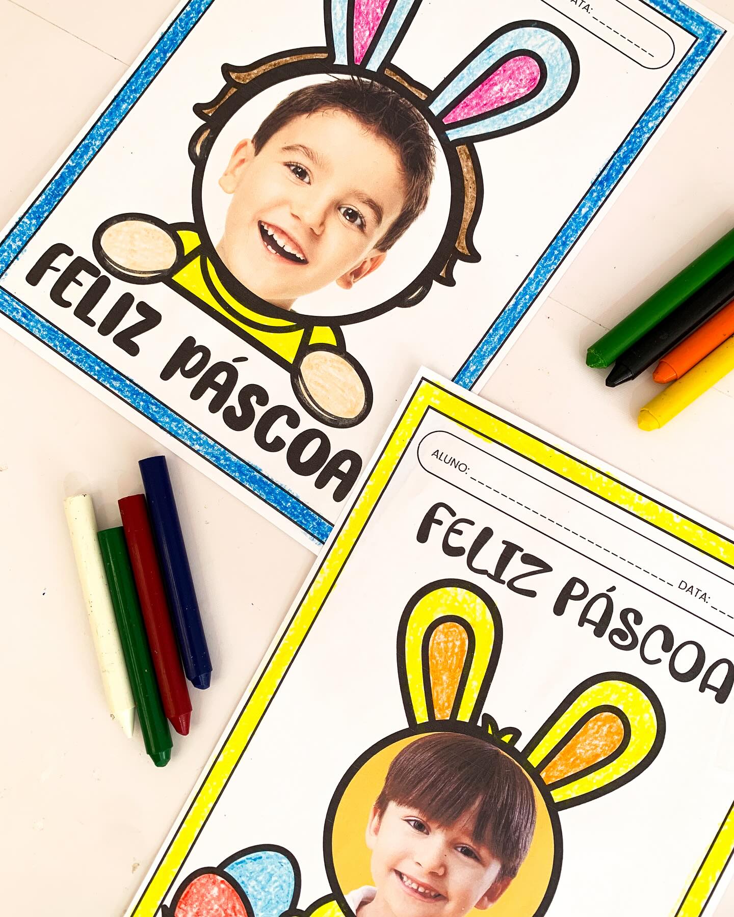 ATIVIDADES PÁSCOA COM FOTO - Imagem 4