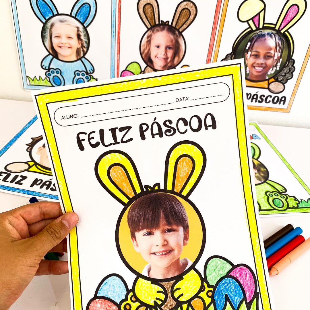 ATIVIDADES PÁSCOA COM FOTO