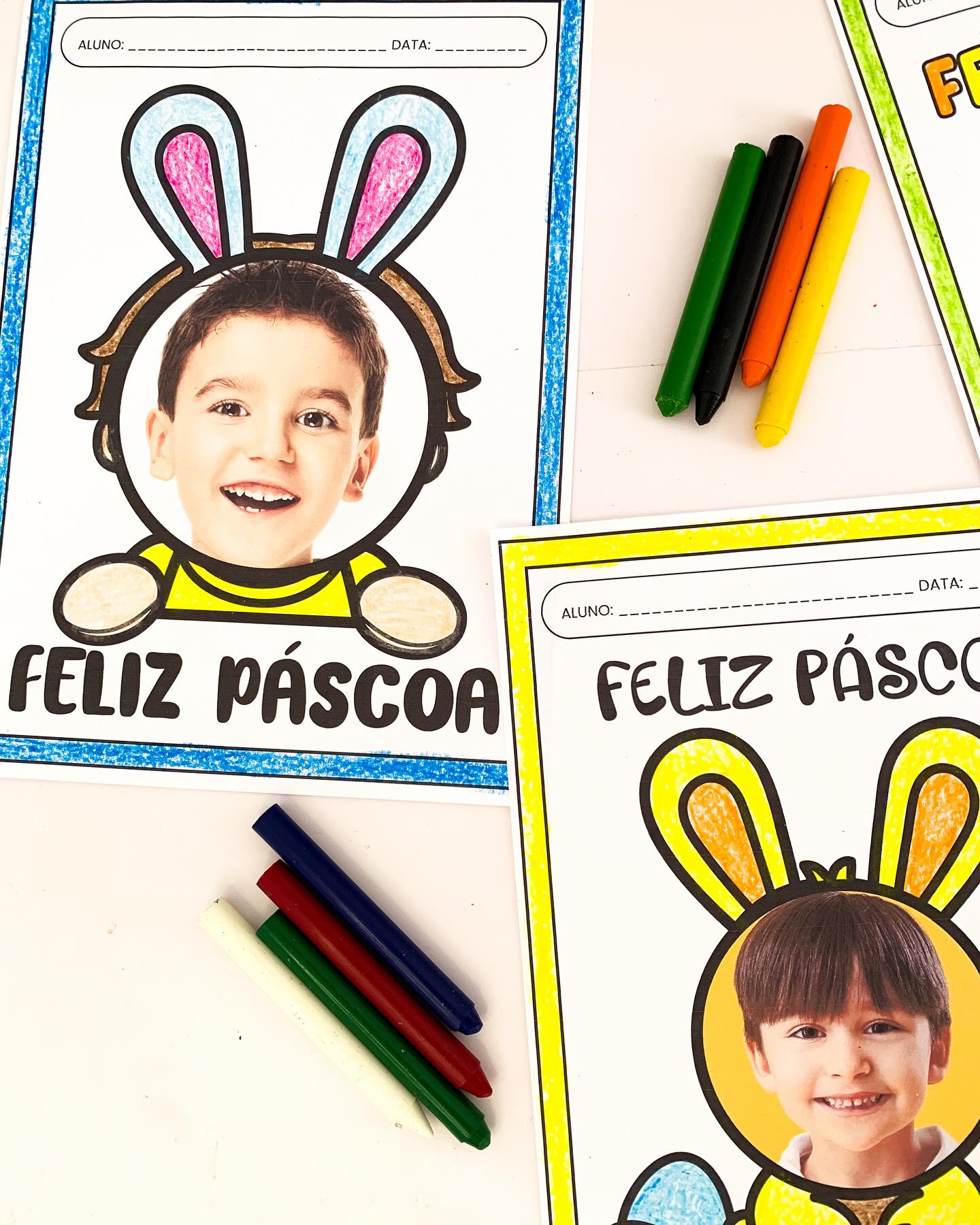 ATIVIDADES PÁSCOA COM FOTO - Imagem 8