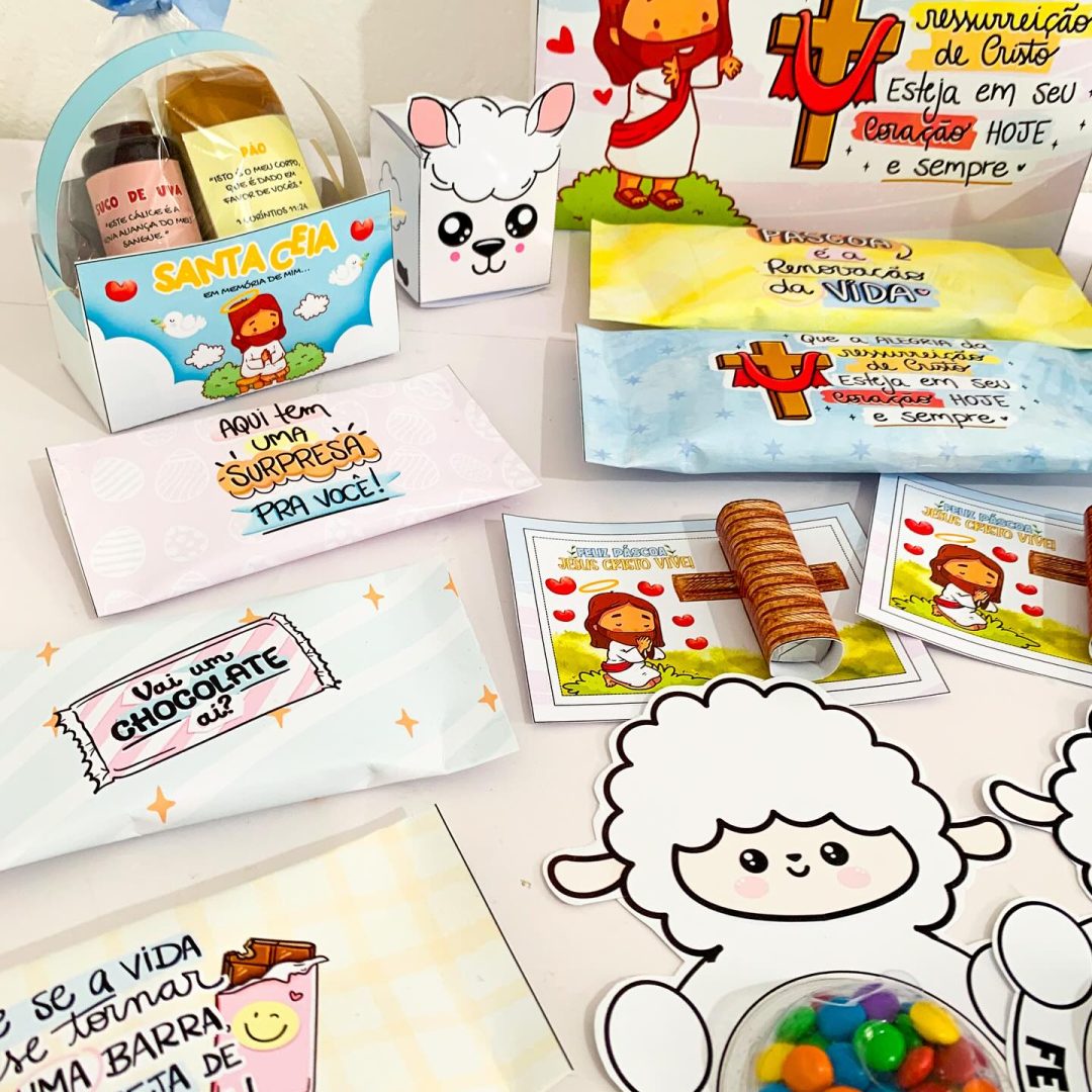 LEMBRANCINHAS PÁSCOA CRISTÃ