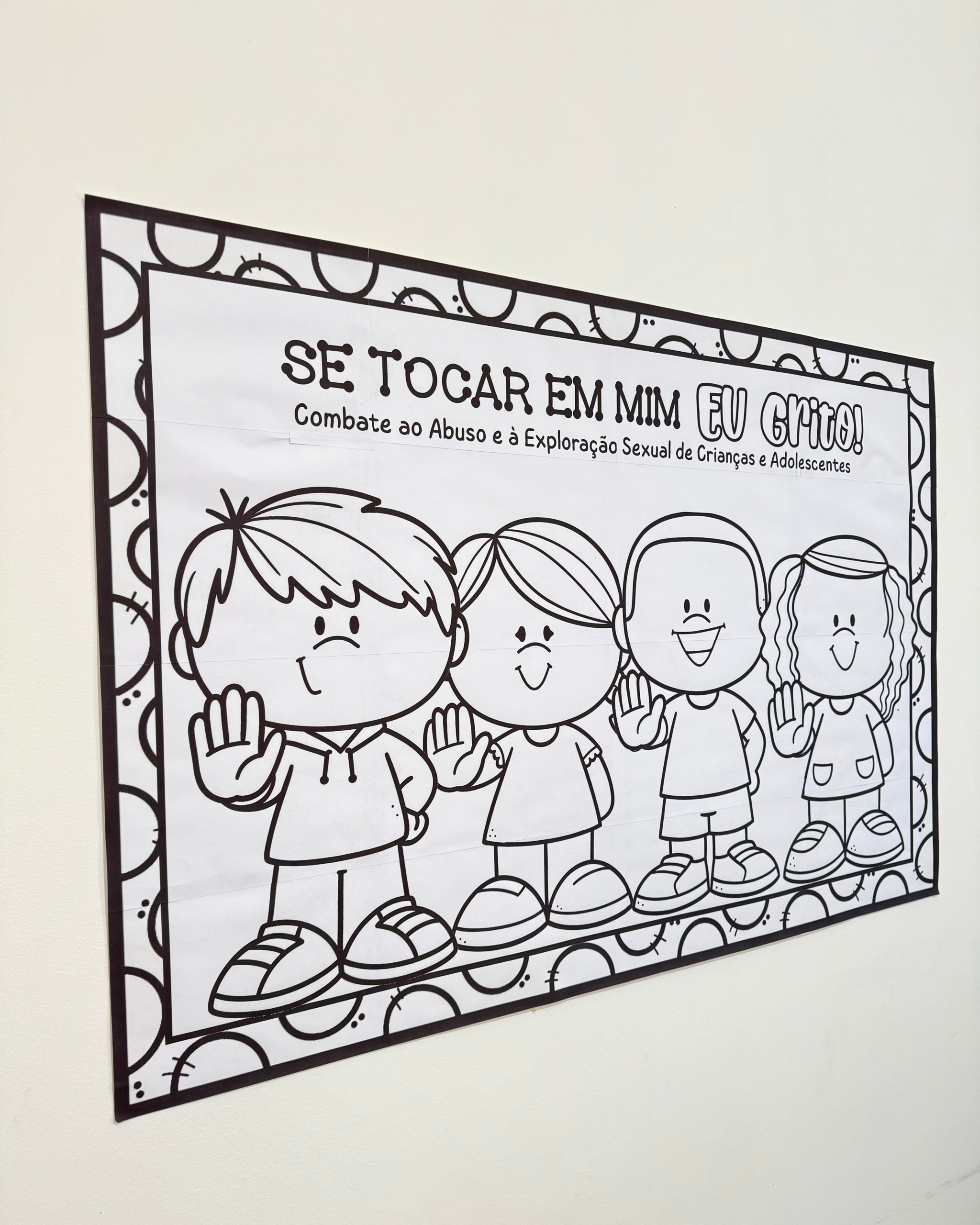 CARTAZ COLABORATIVO MAIO LARANJA - Imagem 11