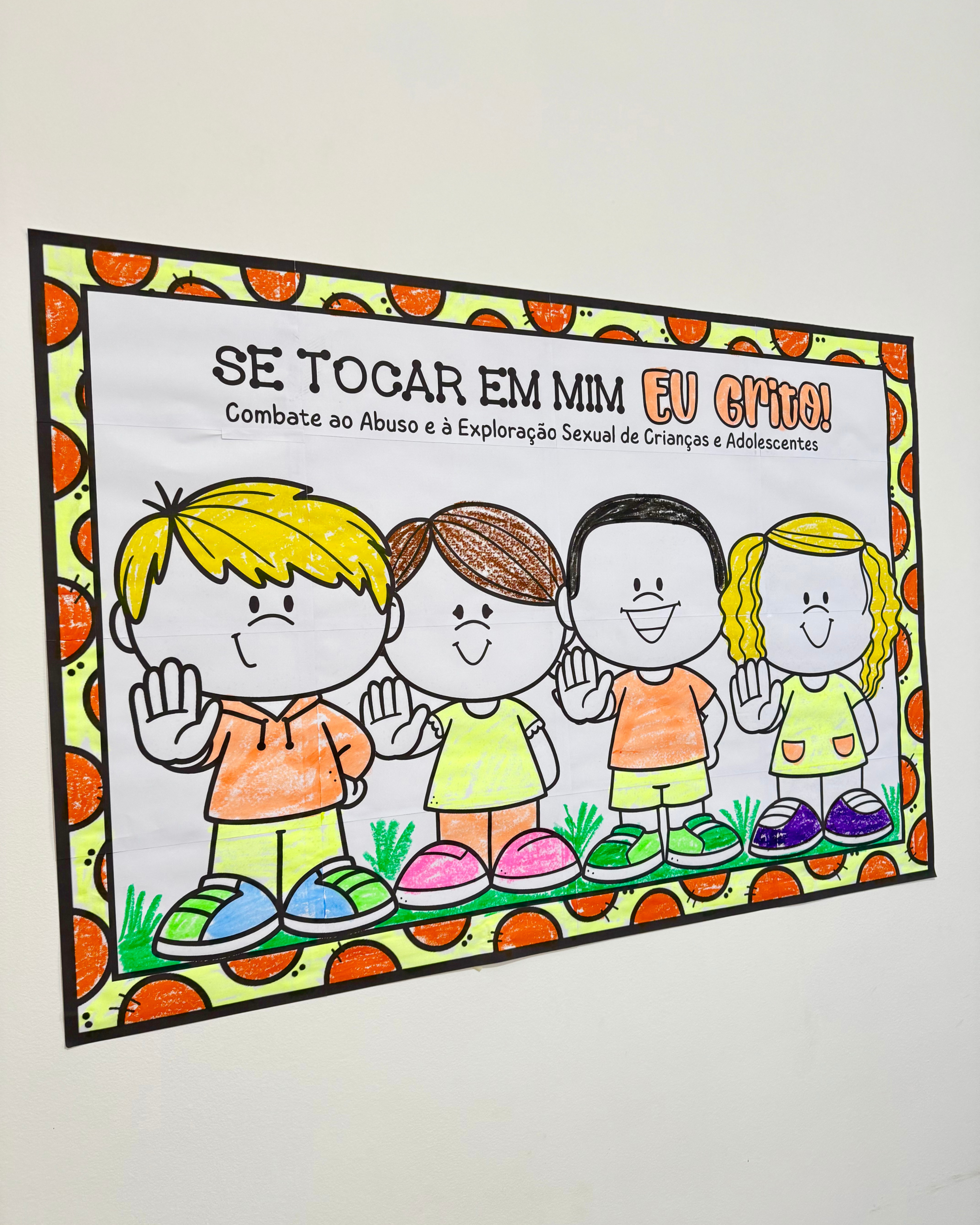 CARTAZ COLABORATIVO MAIO LARANJA - Imagem 12