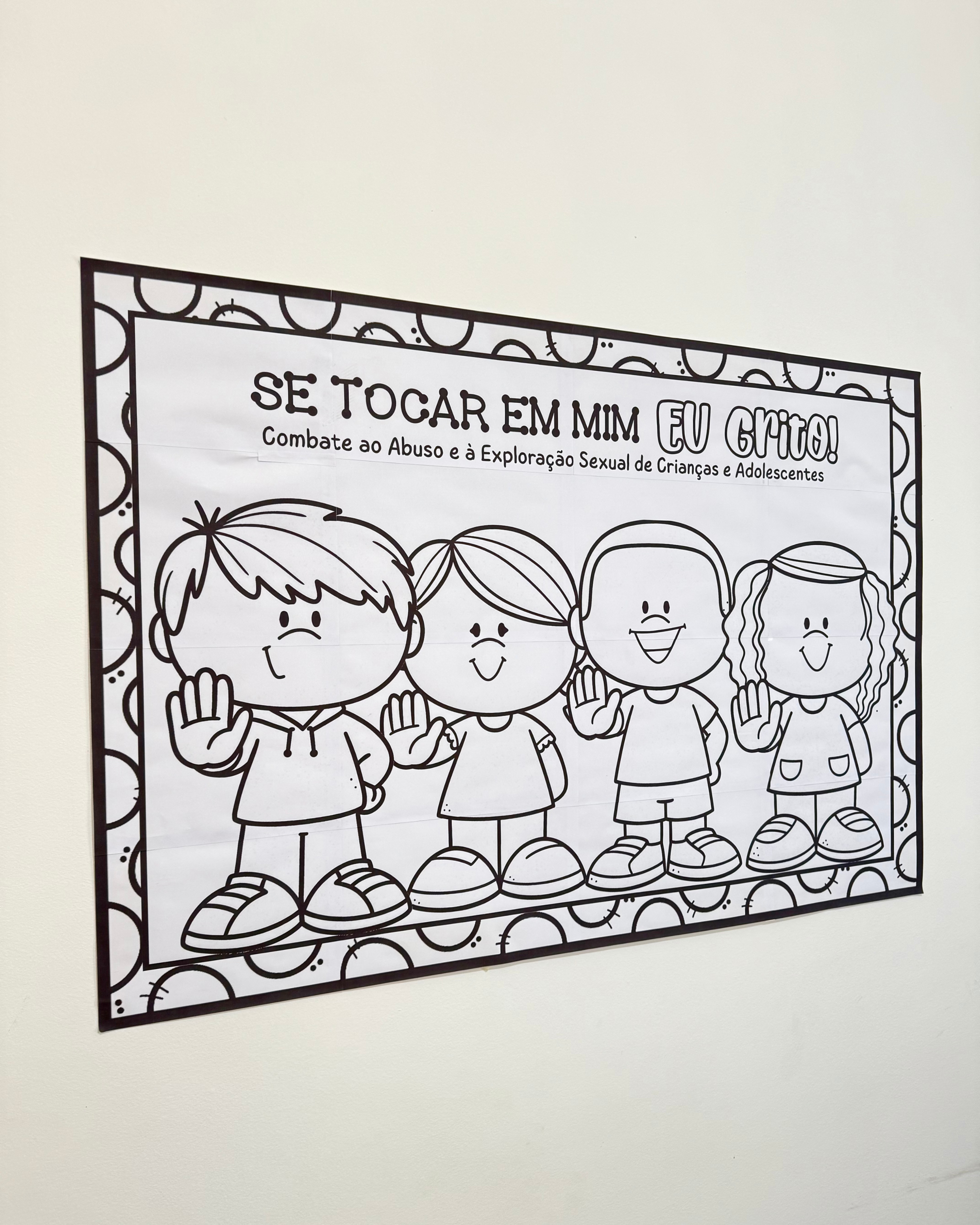 CARTAZ COLABORATIVO MAIO LARANJA - Imagem 13