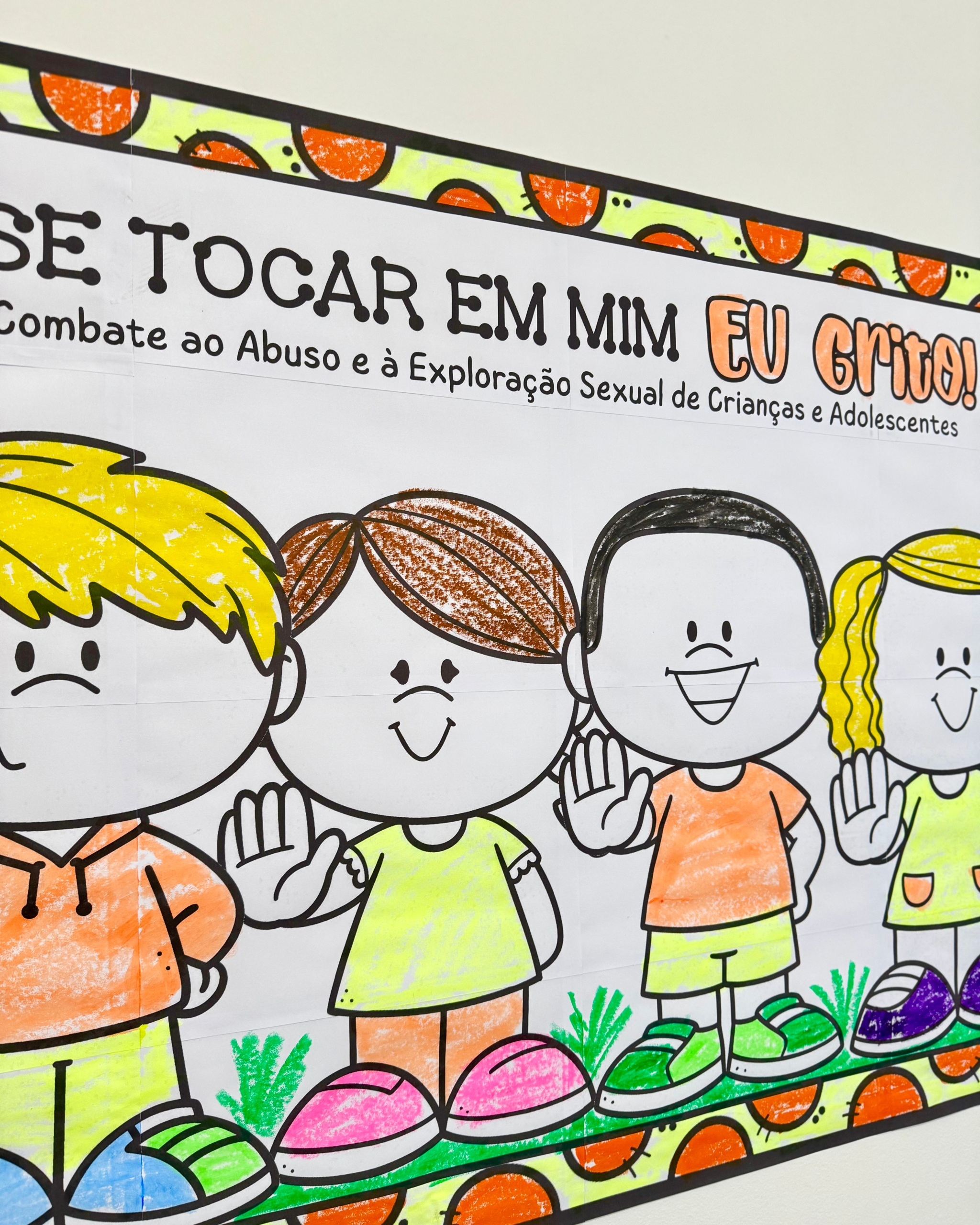 CARTAZ COLABORATIVO MAIO LARANJA - Imagem 6