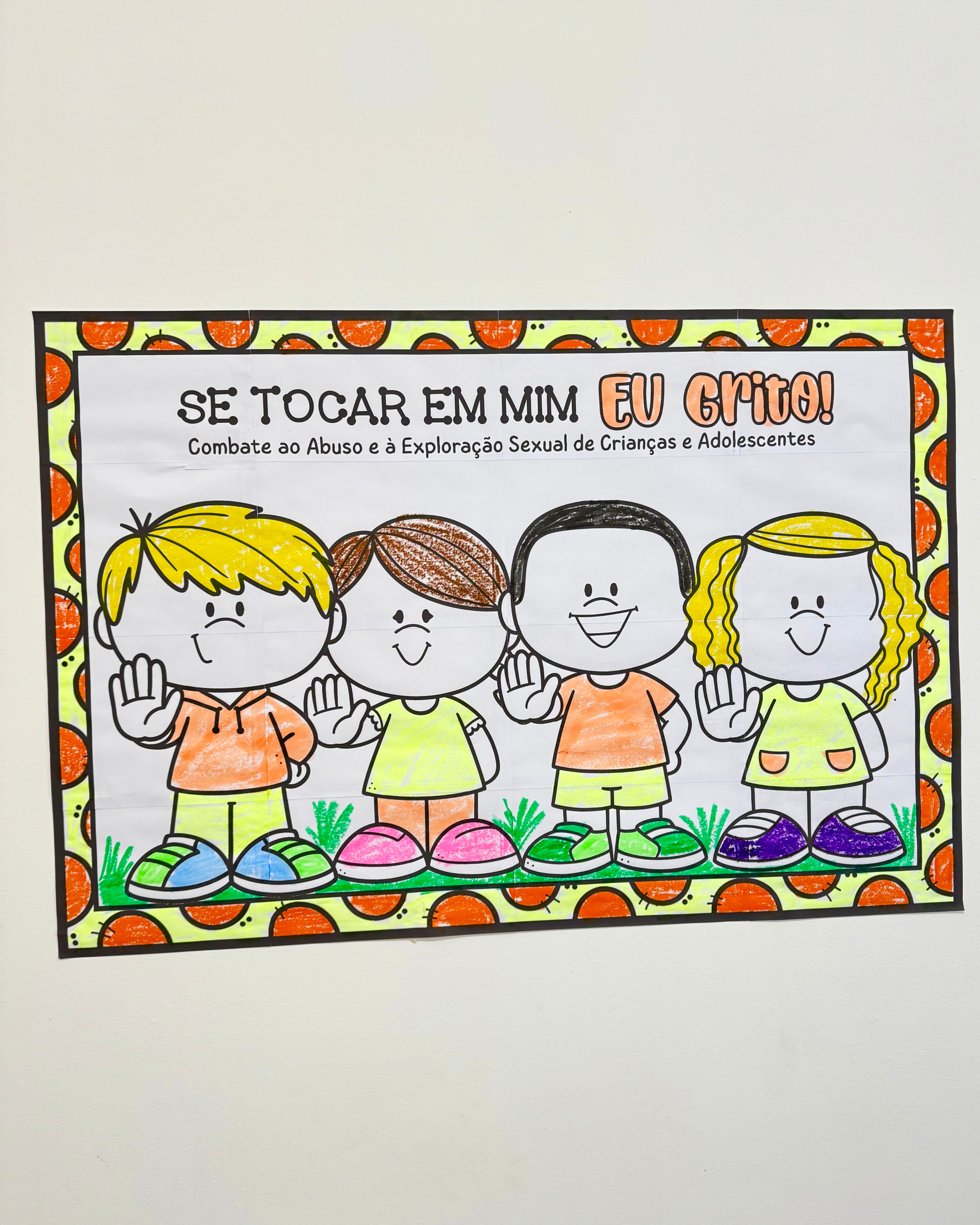 CARTAZ COLABORATIVO MAIO LARANJA - Imagem 10