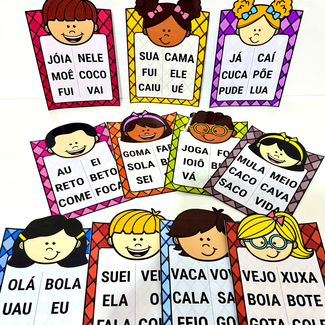 FICHAS - AMIGOS DA LEITURA