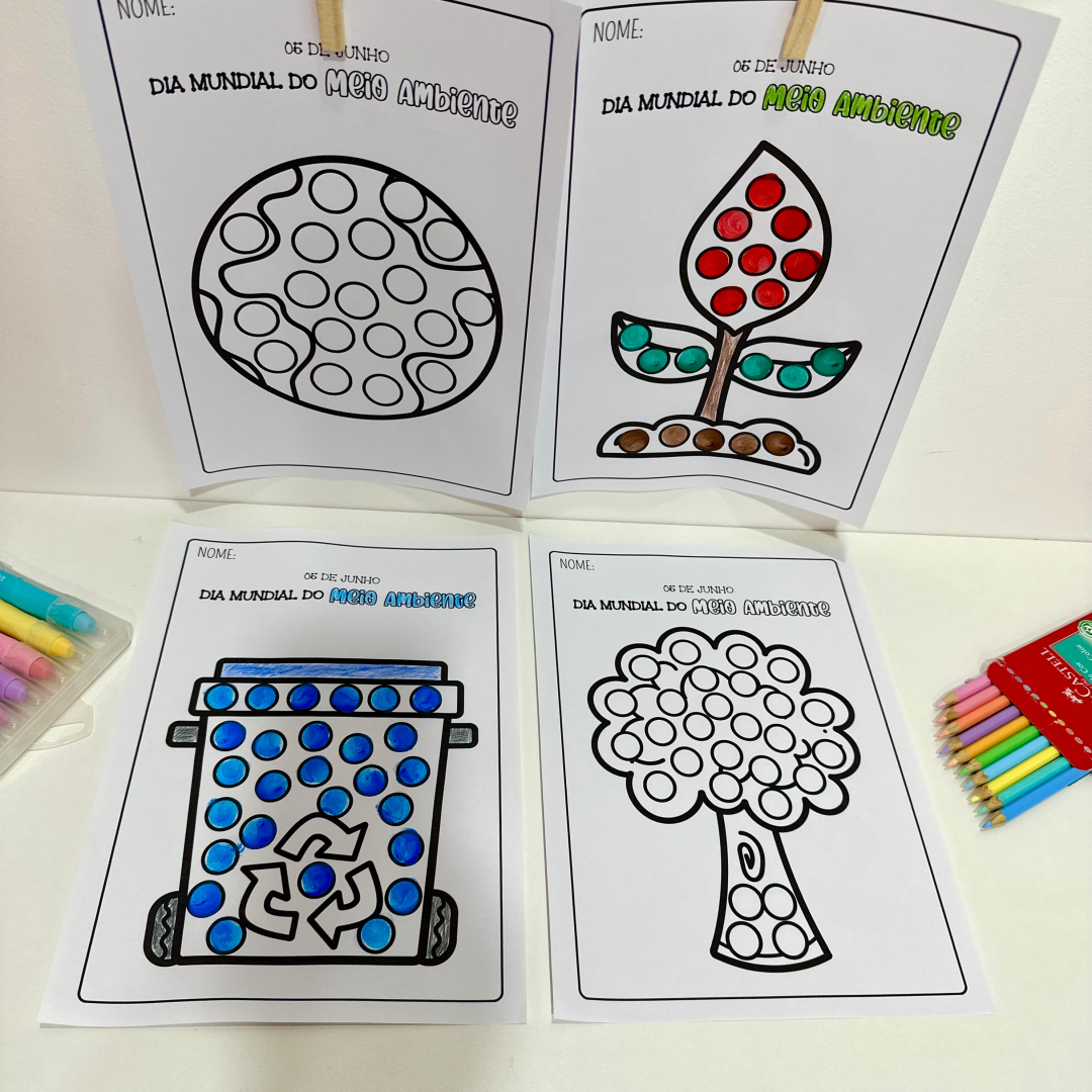 PINTURA SENSORIAL - MEIO AMBIENTE