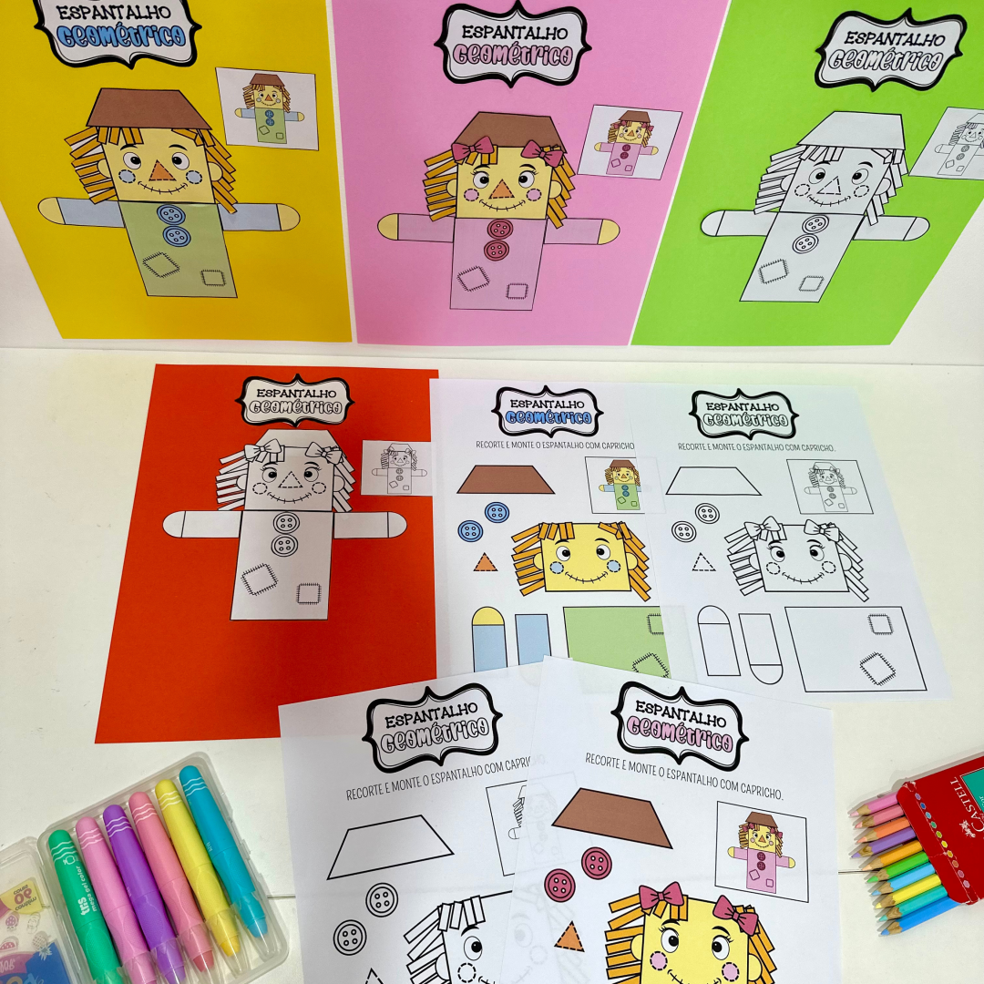 ATIVIDADE - ESPANTALHO GEOMÉTRICO