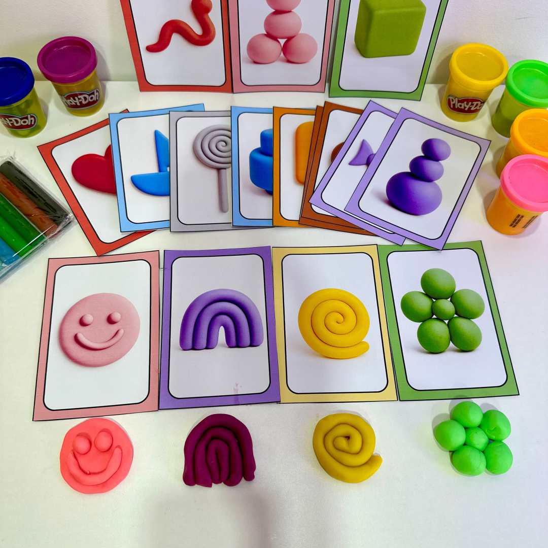 FICHAS PARA MASSINHA - EDUCAÇÃO INFANTIL