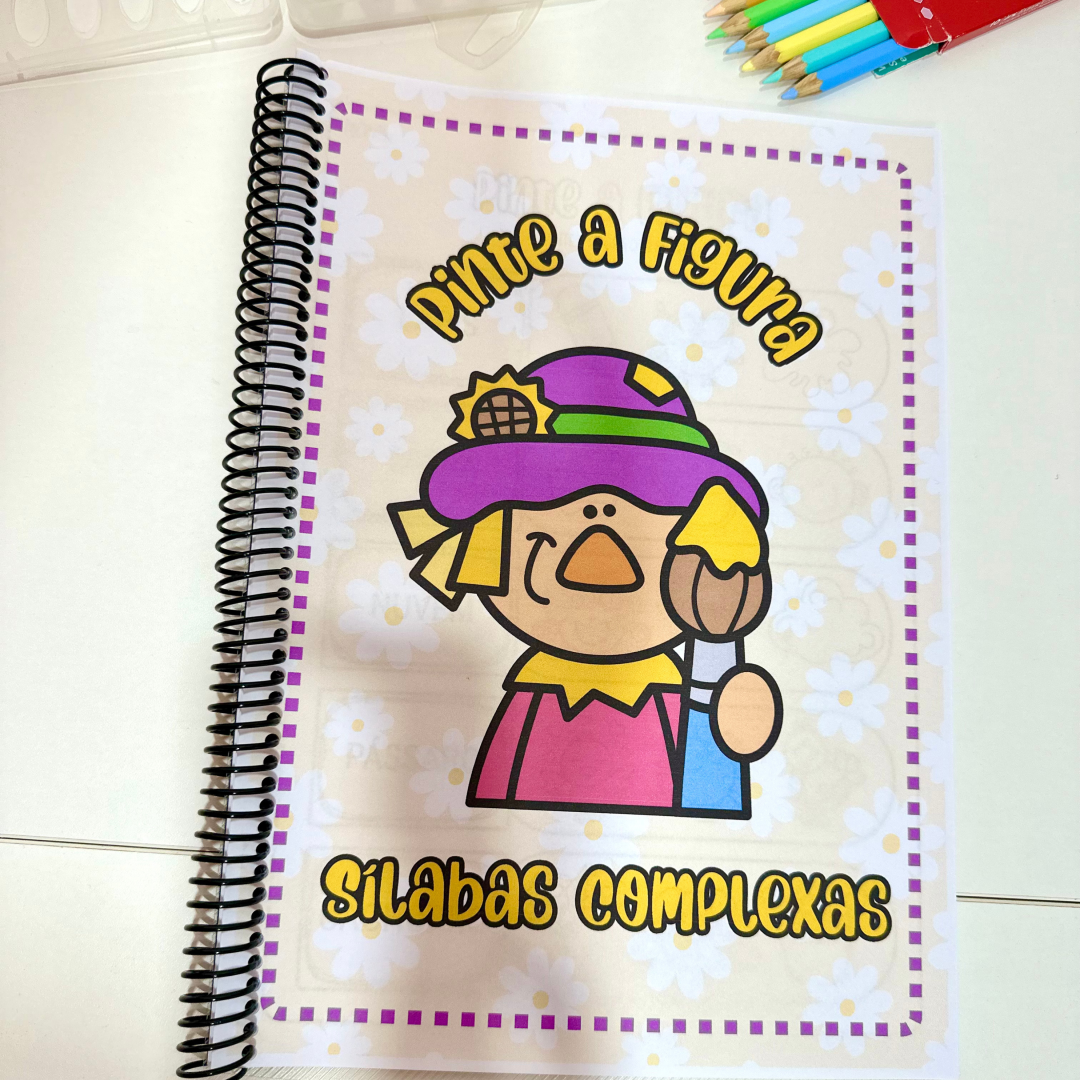 APOSTILA PINTE AS FIGURAS - SÍLABAS COMPLEXAS