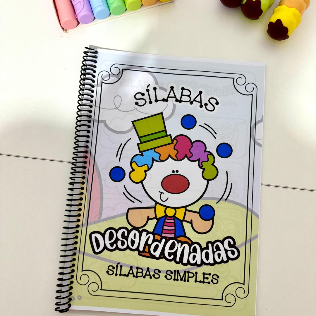 APOSTILA SÍLABAS DESORDENADAS - SÍLABAS SIMPLES