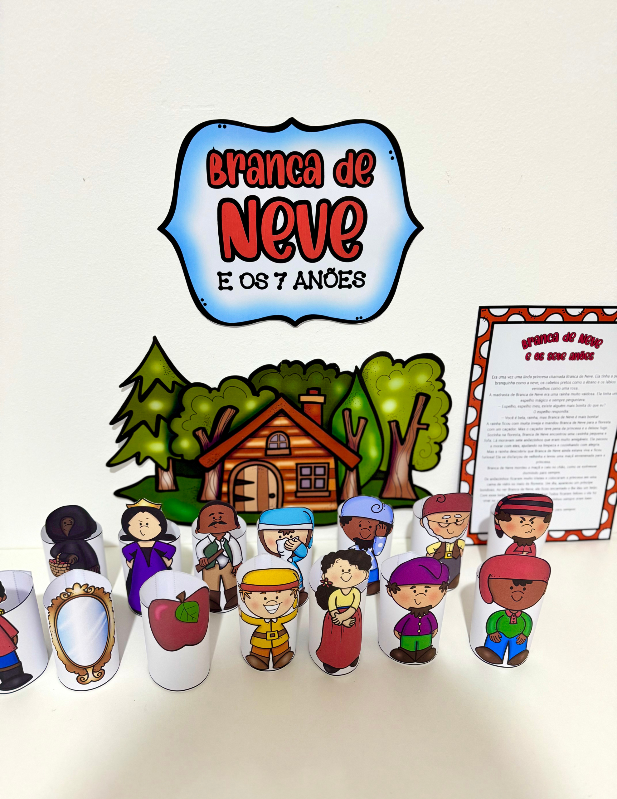 KIT BRANCA DE NEVE 3D - Imagem 9