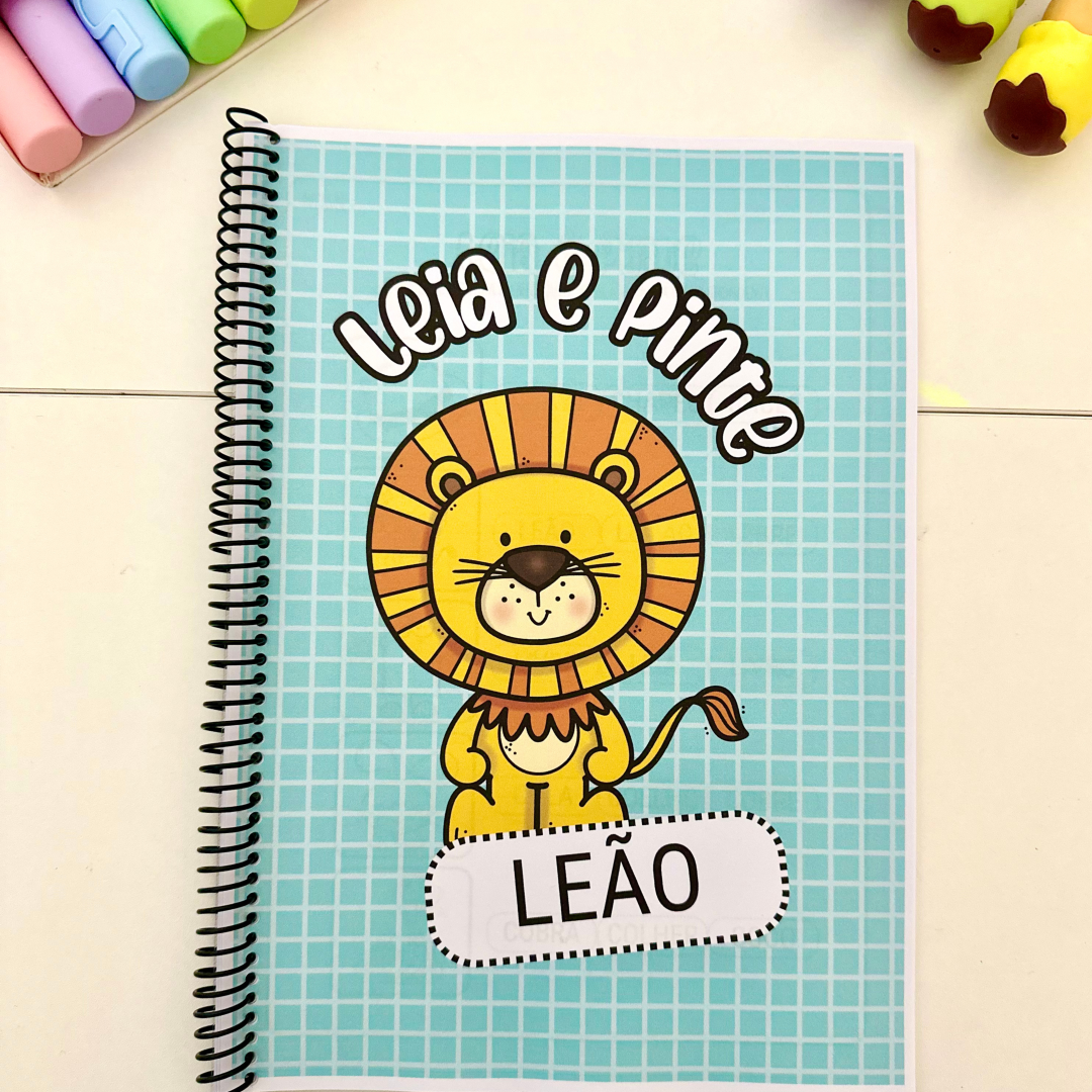 APOSTILA LEIA E PINTE - SÍLABAS COMPLEXAS