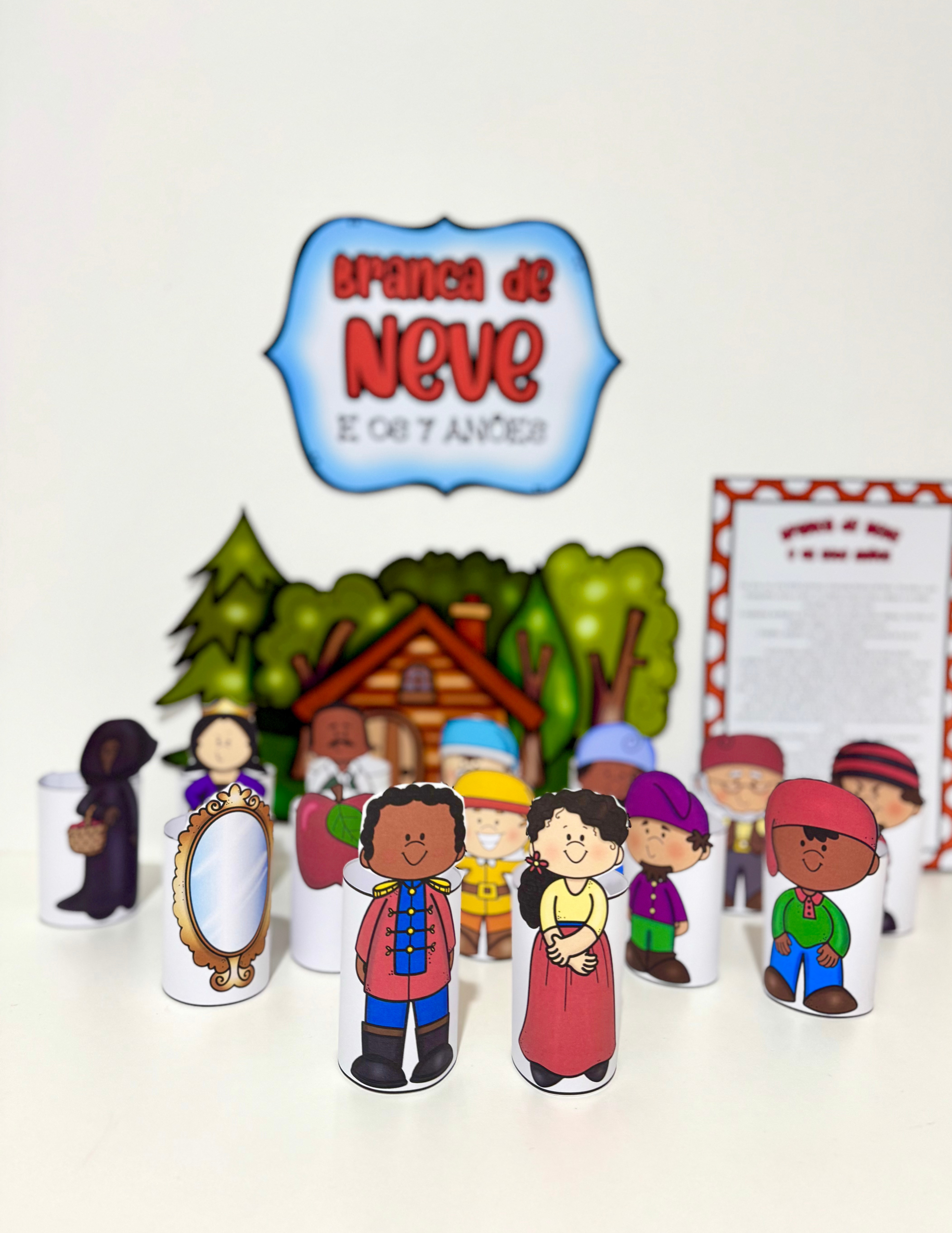 KIT BRANCA DE NEVE 3D - Imagem 12