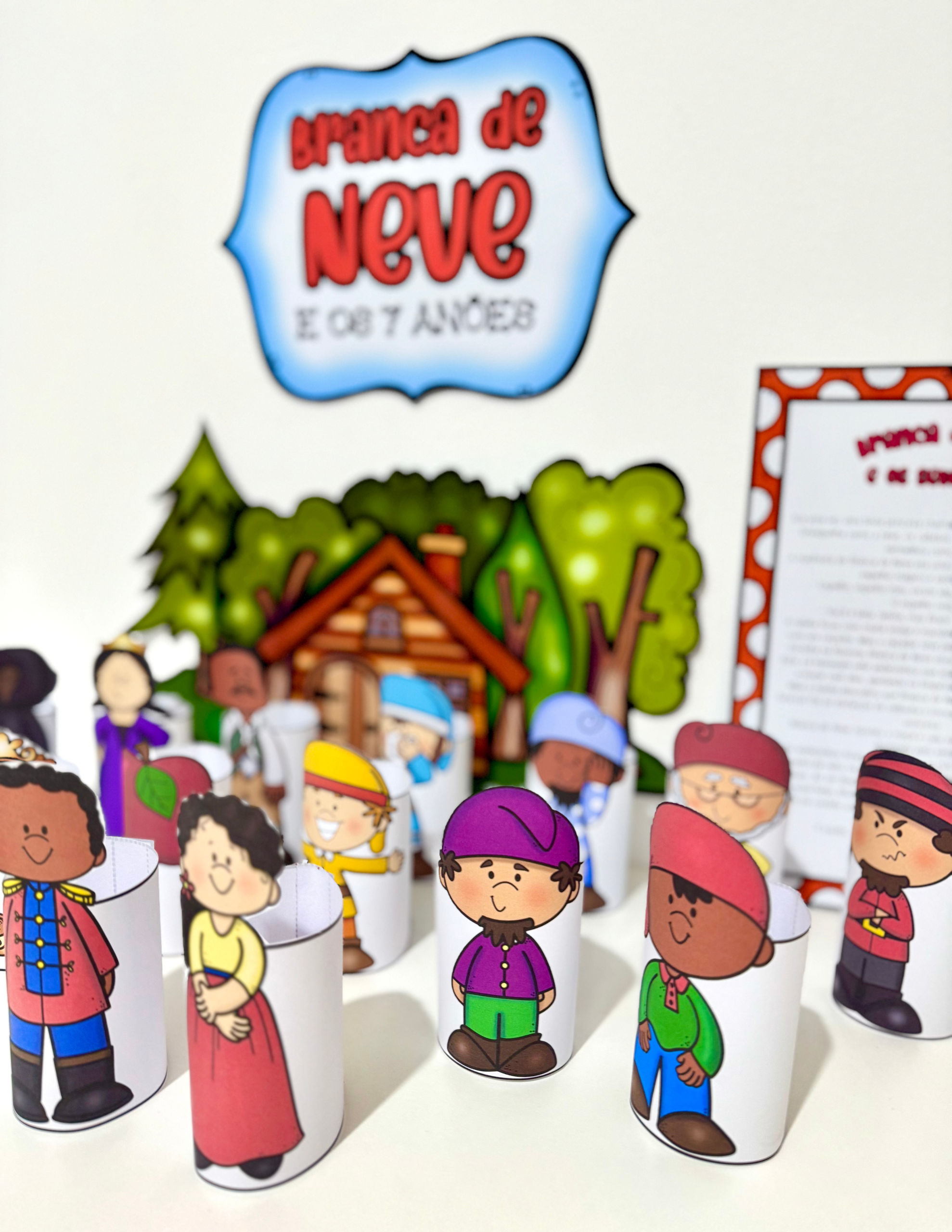 KIT BRANCA DE NEVE 3D - Imagem 11