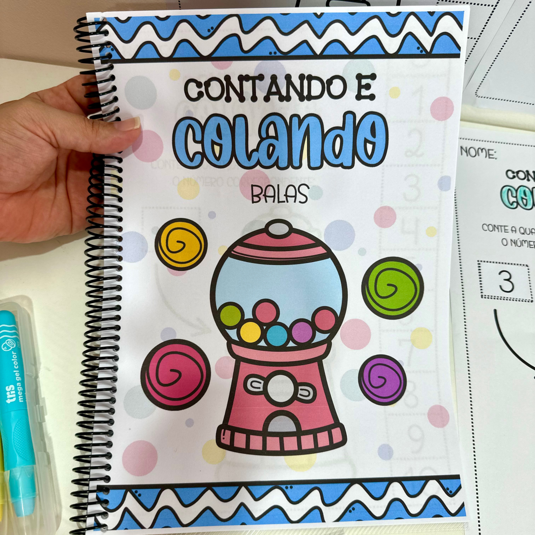 APOSTILA CONTANDO E COLANDO - BALAS