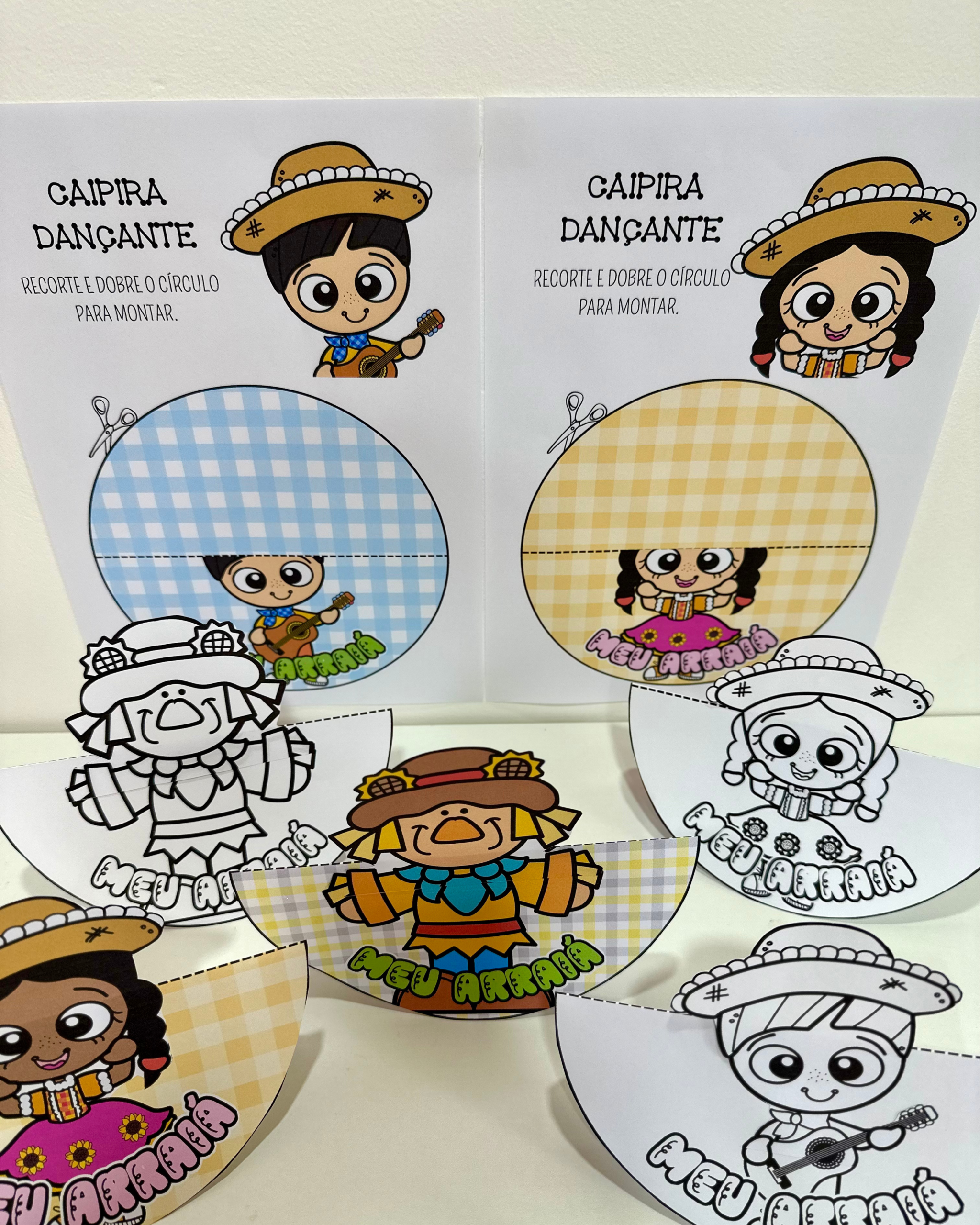 CAIPIRA DANÇANTE - FESTA JUNINA - Imagem 6