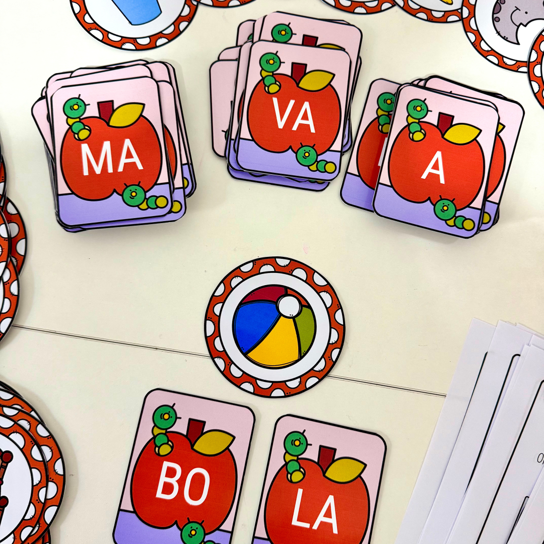 KIT MAÇÃ DAS SÍLABAS