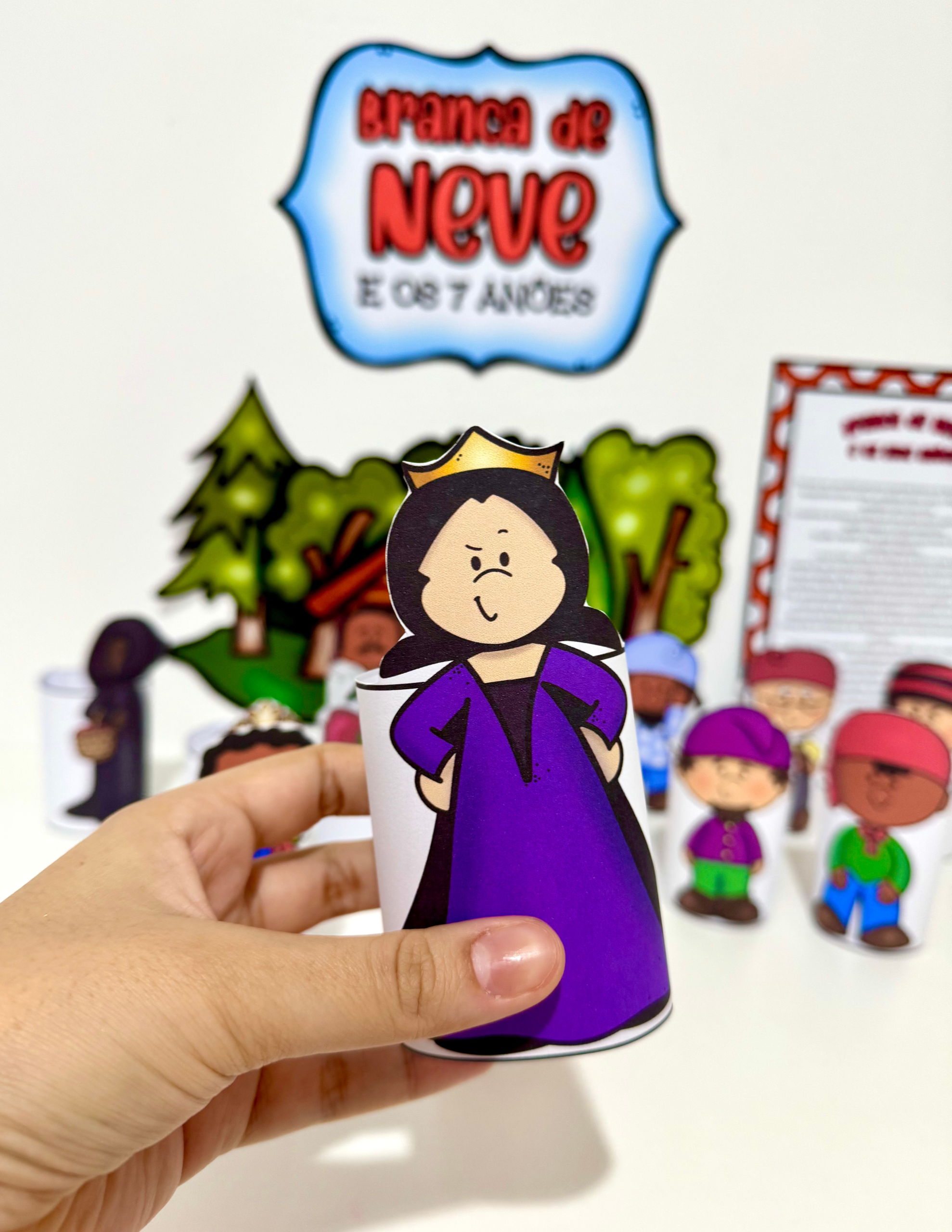 KIT BRANCA DE NEVE 3D - Imagem 4