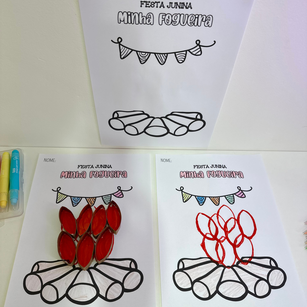 FOGUEIRA - ATIVIDADE DE ARTES