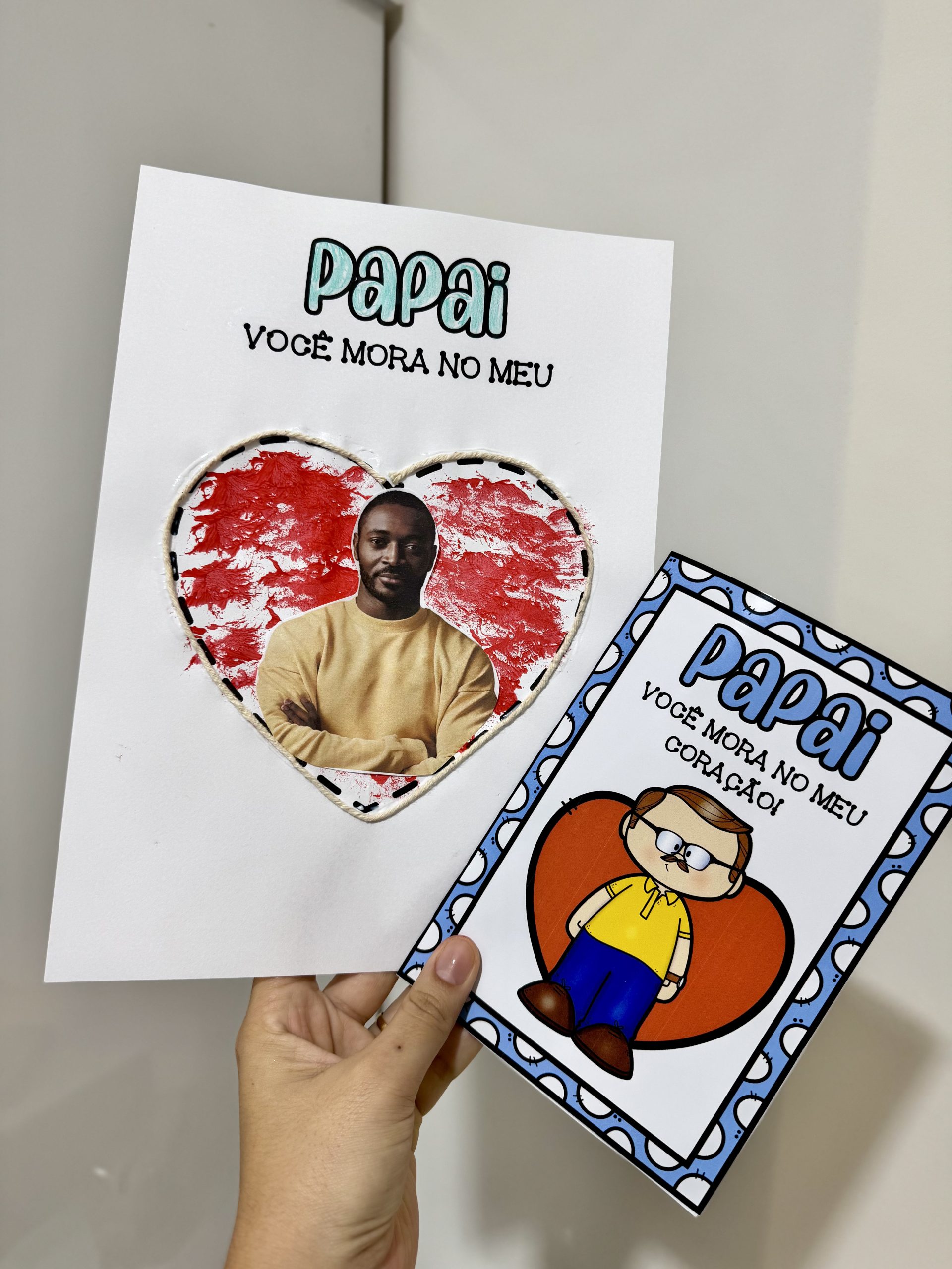 KIT DIA DOS PAIS - TEMA VOCÊ MORA EM MEU CORAÇÃO - Imagem 8