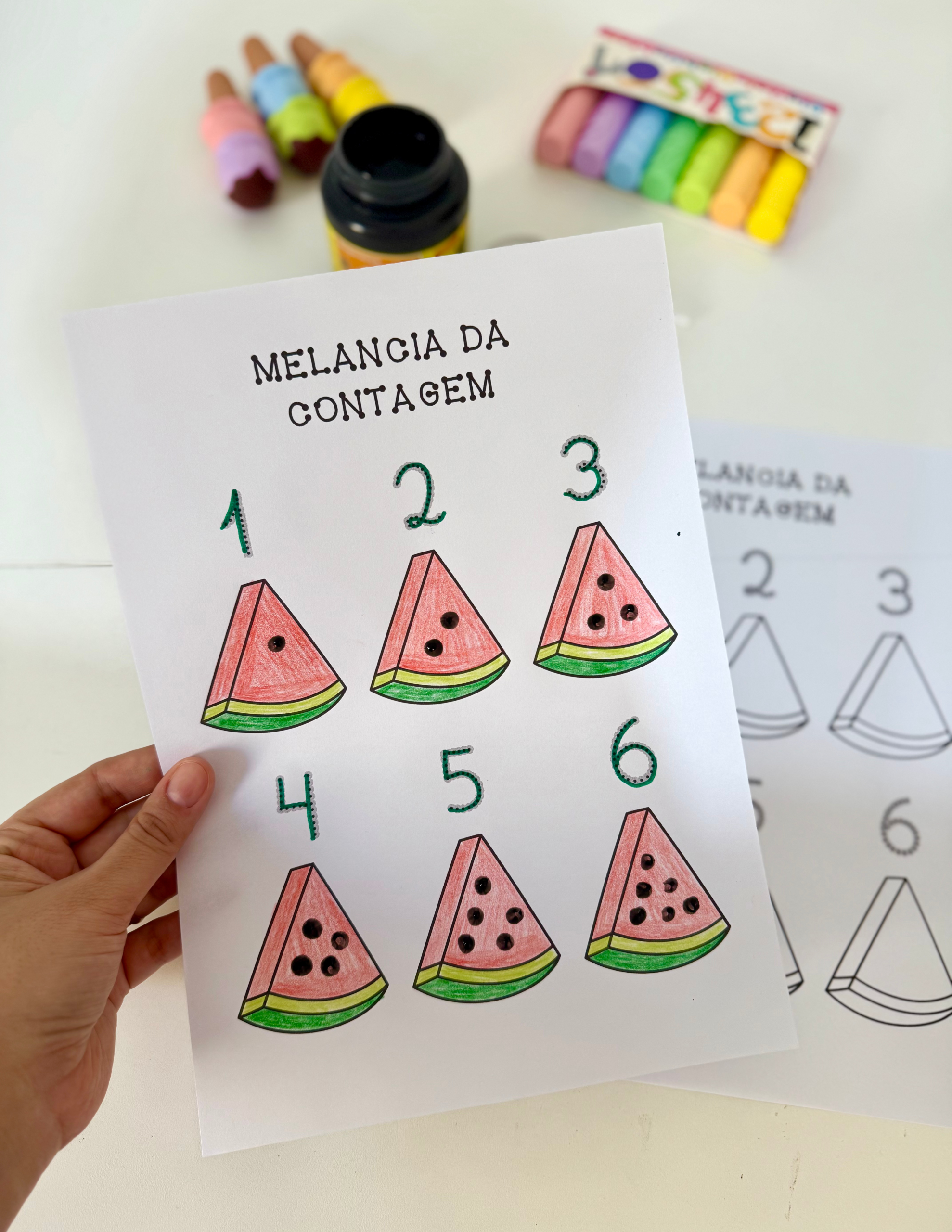 ATIVIDADE MELANCIA DA CONTAGEM - Imagem 8