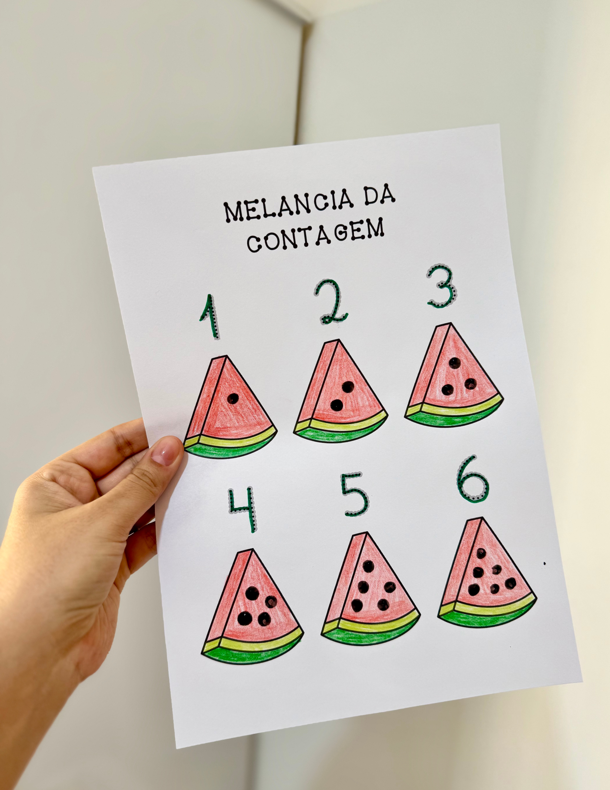 ATIVIDADE MELANCIA DA CONTAGEM - Imagem 6