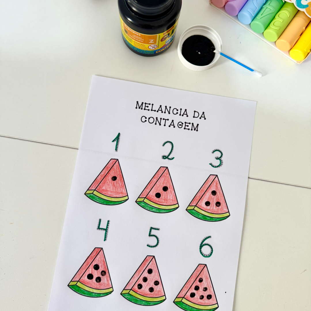 ATIVIDADE MELANCIA DA CONTAGEM