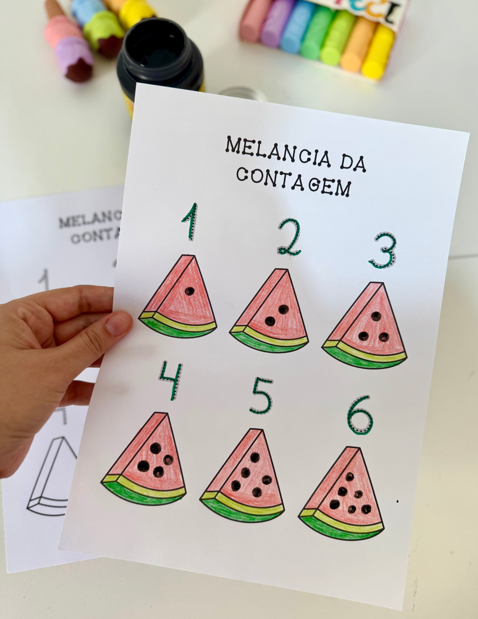ATIVIDADE MELANCIA DA CONTAGEM - Imagem 3