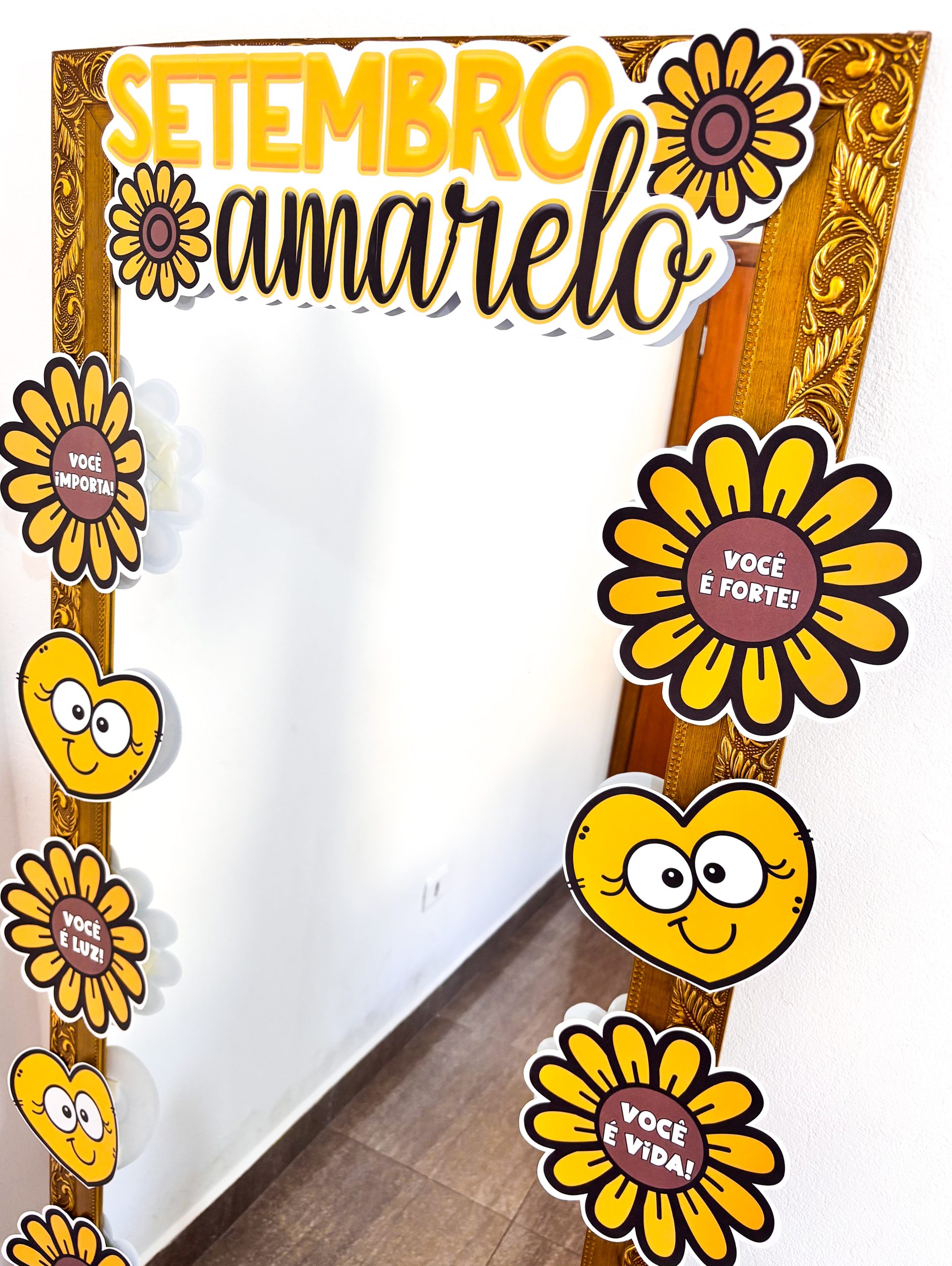 MOLDURA - SETEMBRO AMARELO - Imagem 8