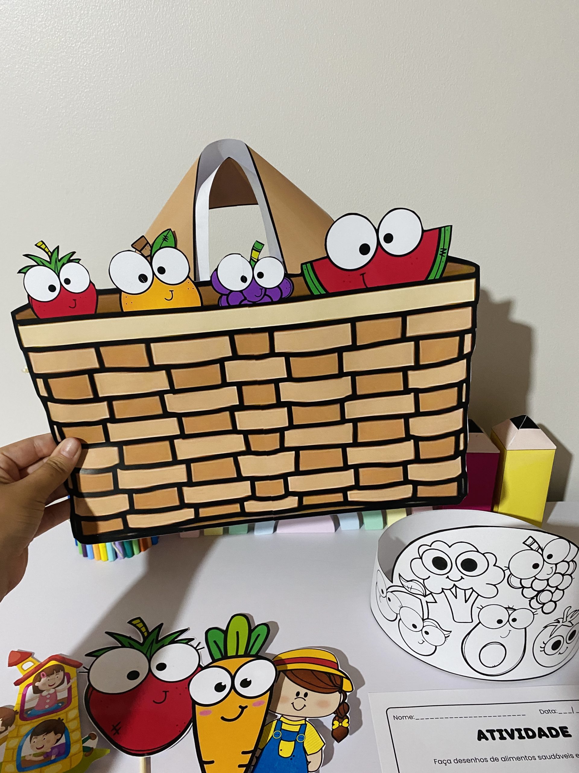 SACOLA ALIMENTAÇÃO SAUDÁVEL