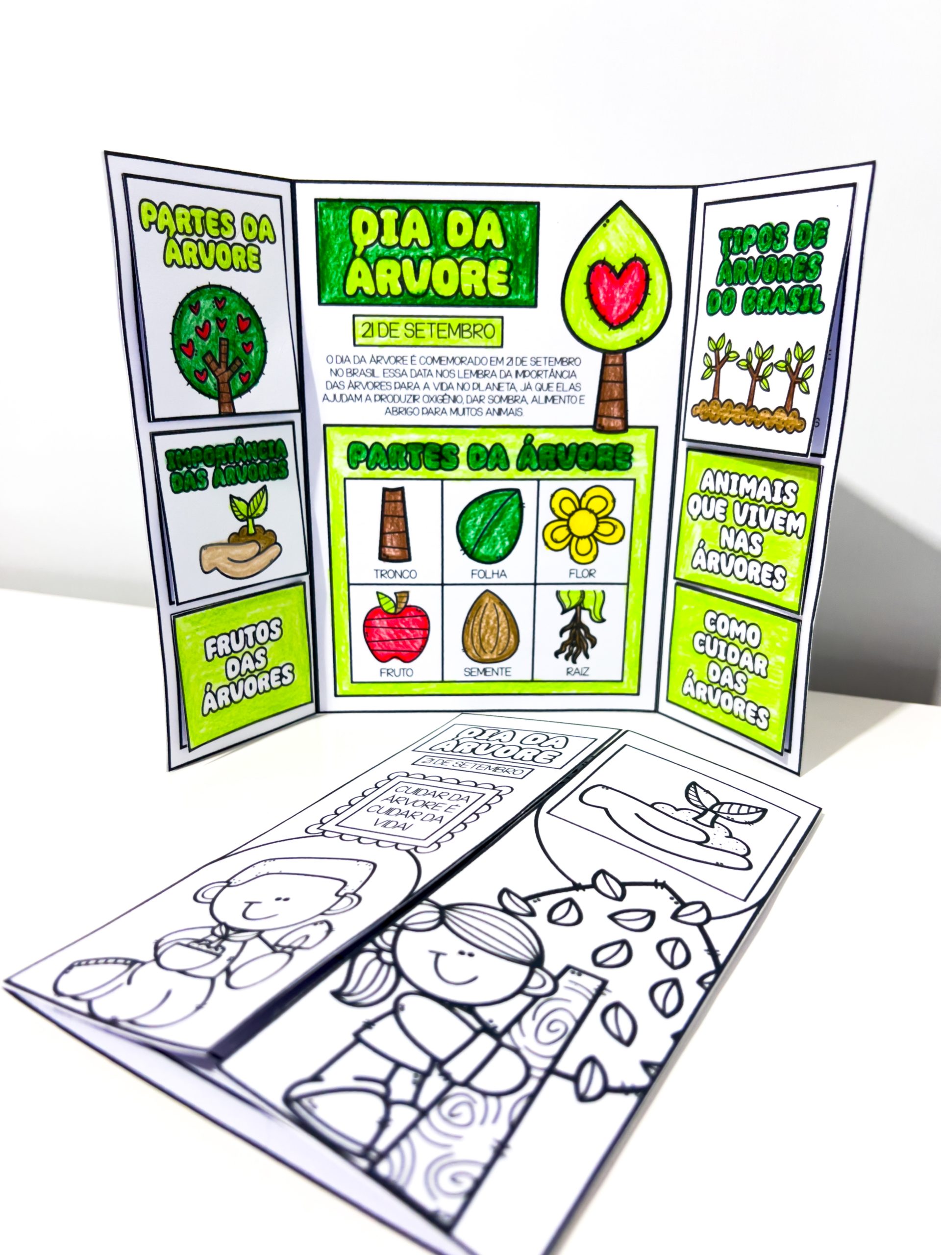 LAPBOOK DO DIA DA ÁRVORE - Imagem 8
