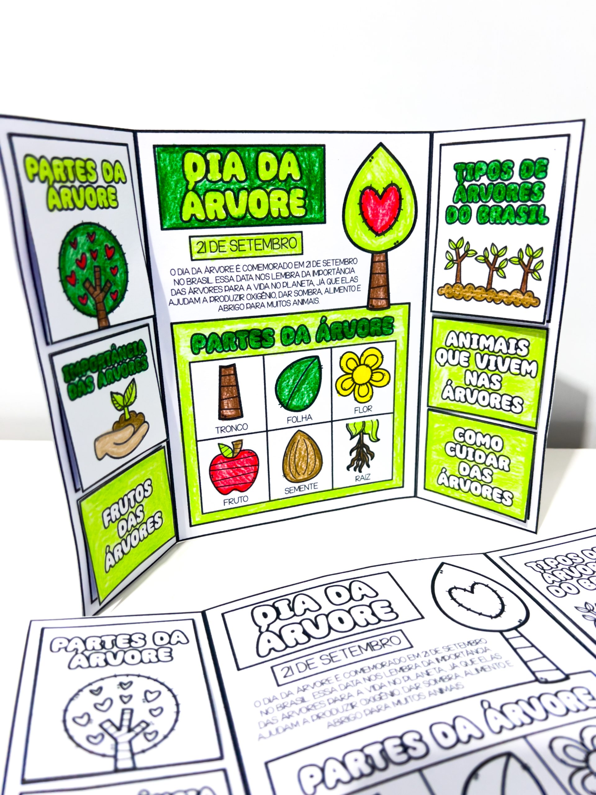 LAPBOOK DO DIA DA ÁRVORE - Imagem 6