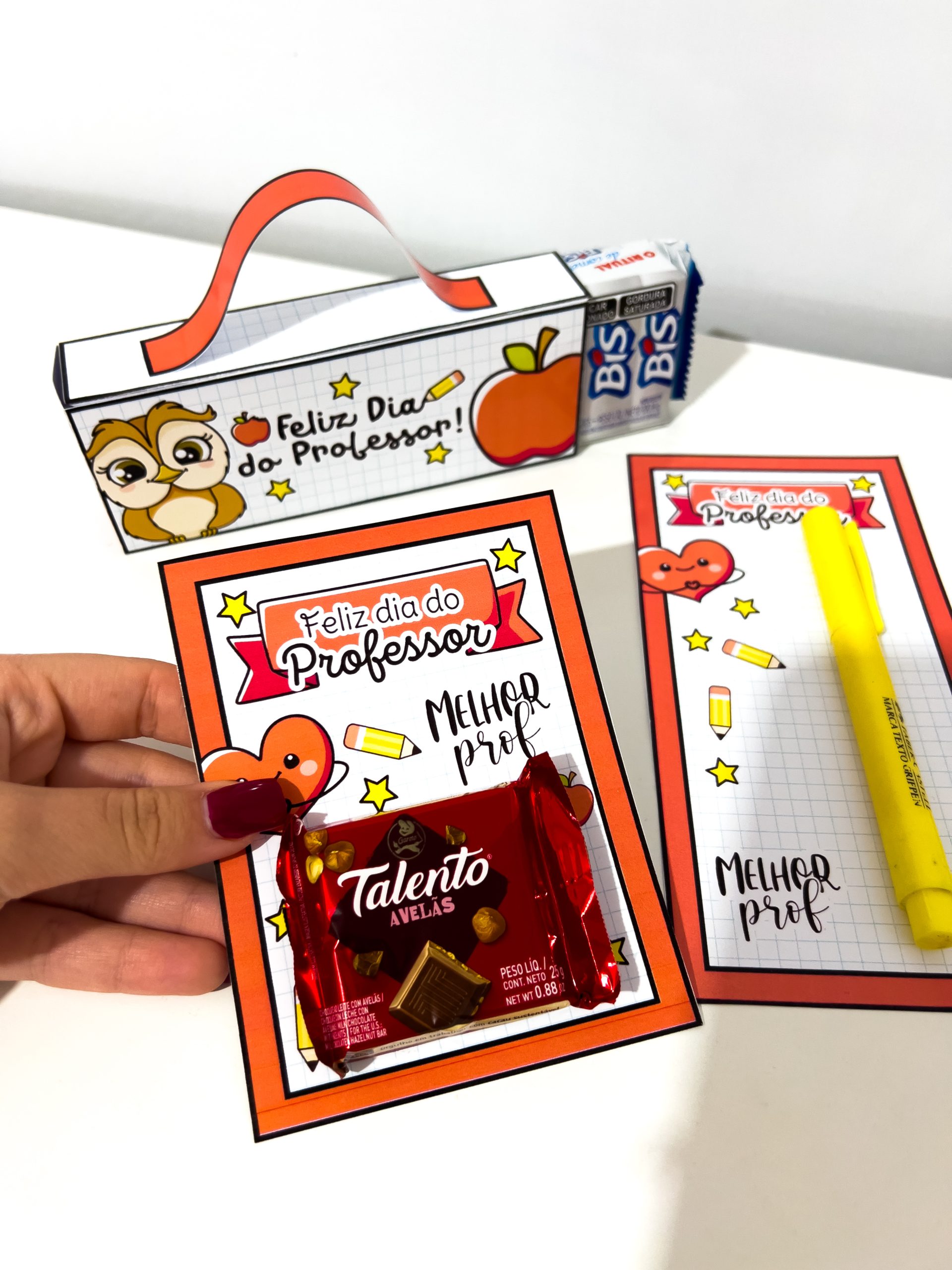 KIT LEMBRANCINHAS - DIA DOS PROFESSORES