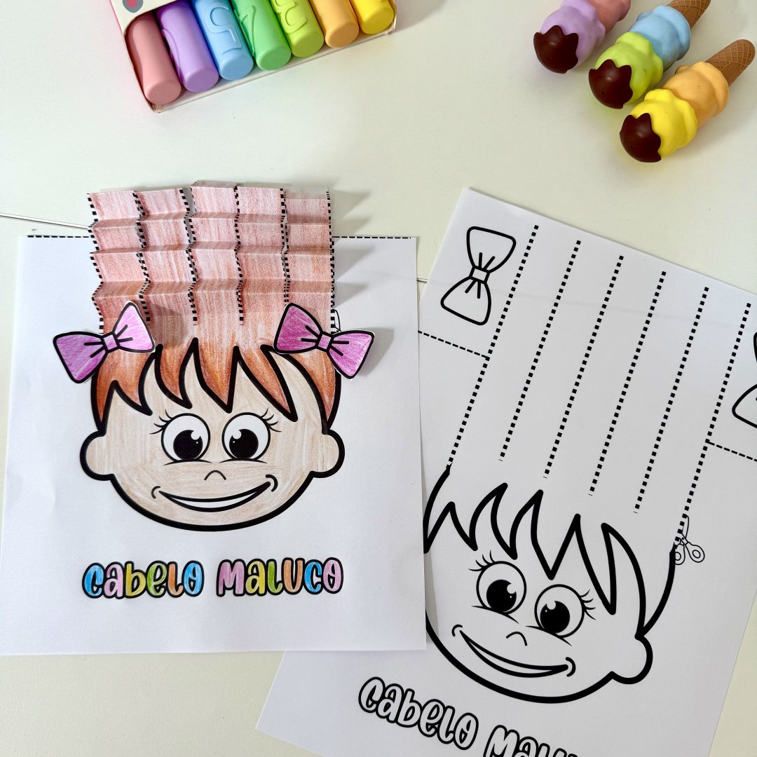 ATIVIDADE CABELO MALUCO