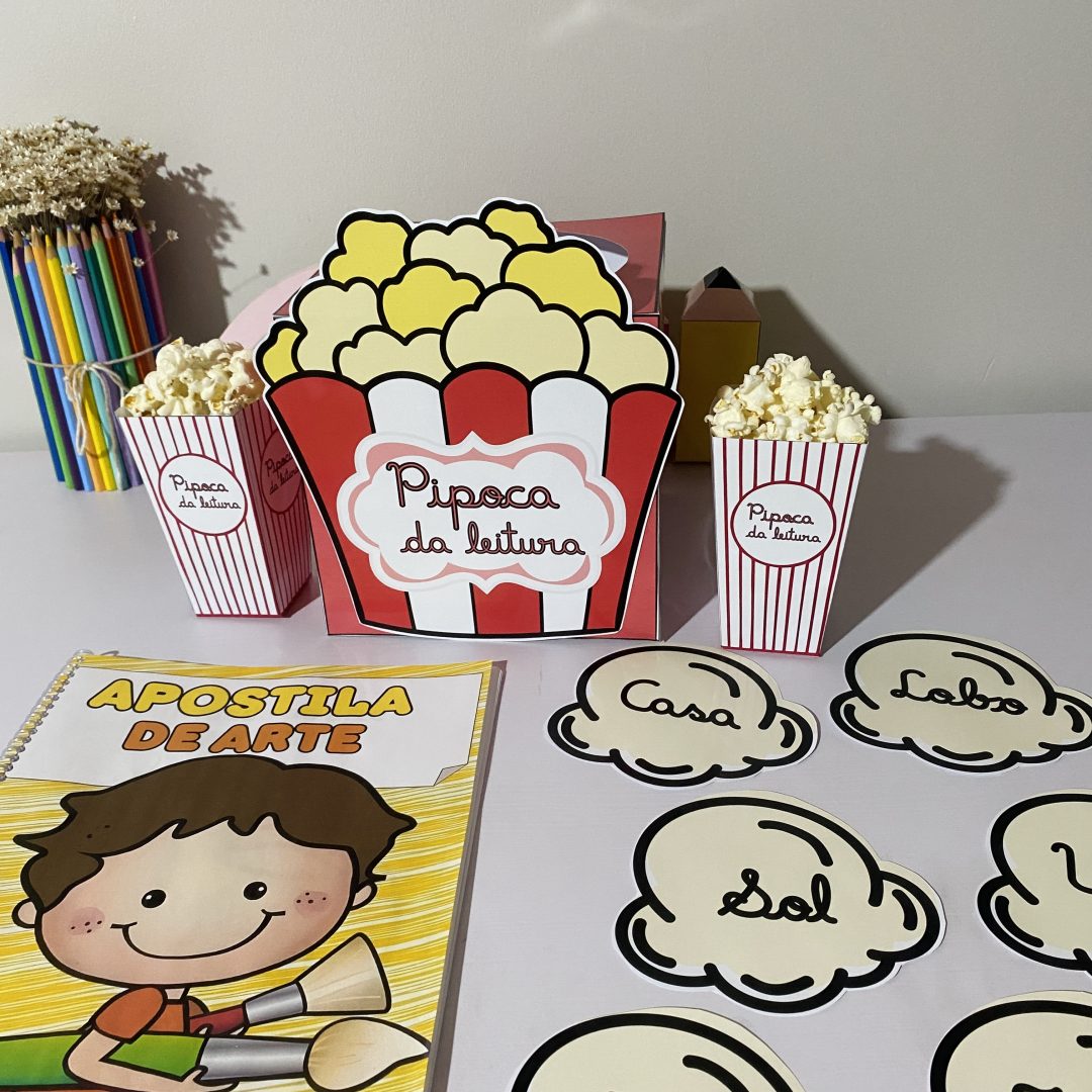 PIPOCA DA LEITURA – MATERIAL LÚDICO E INTERATIVO