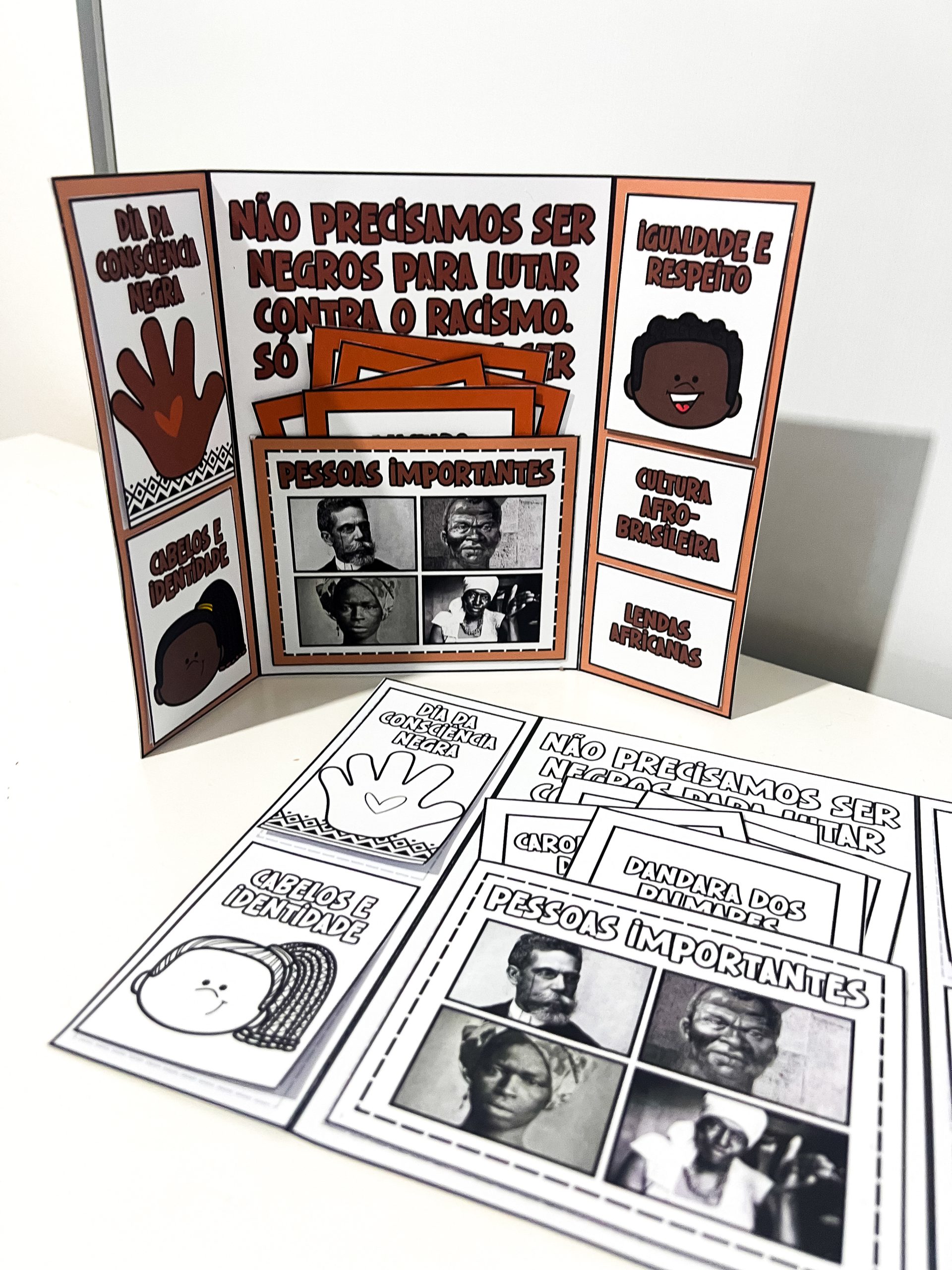 LAPBOOK CONSCIÊNCIA NEGRA - Imagem 10