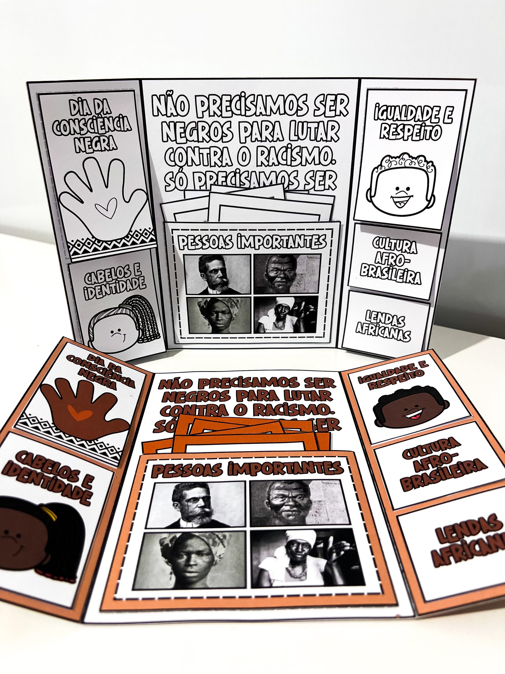 LAPBOOK CONSCIÊNCIA NEGRA - Imagem 11