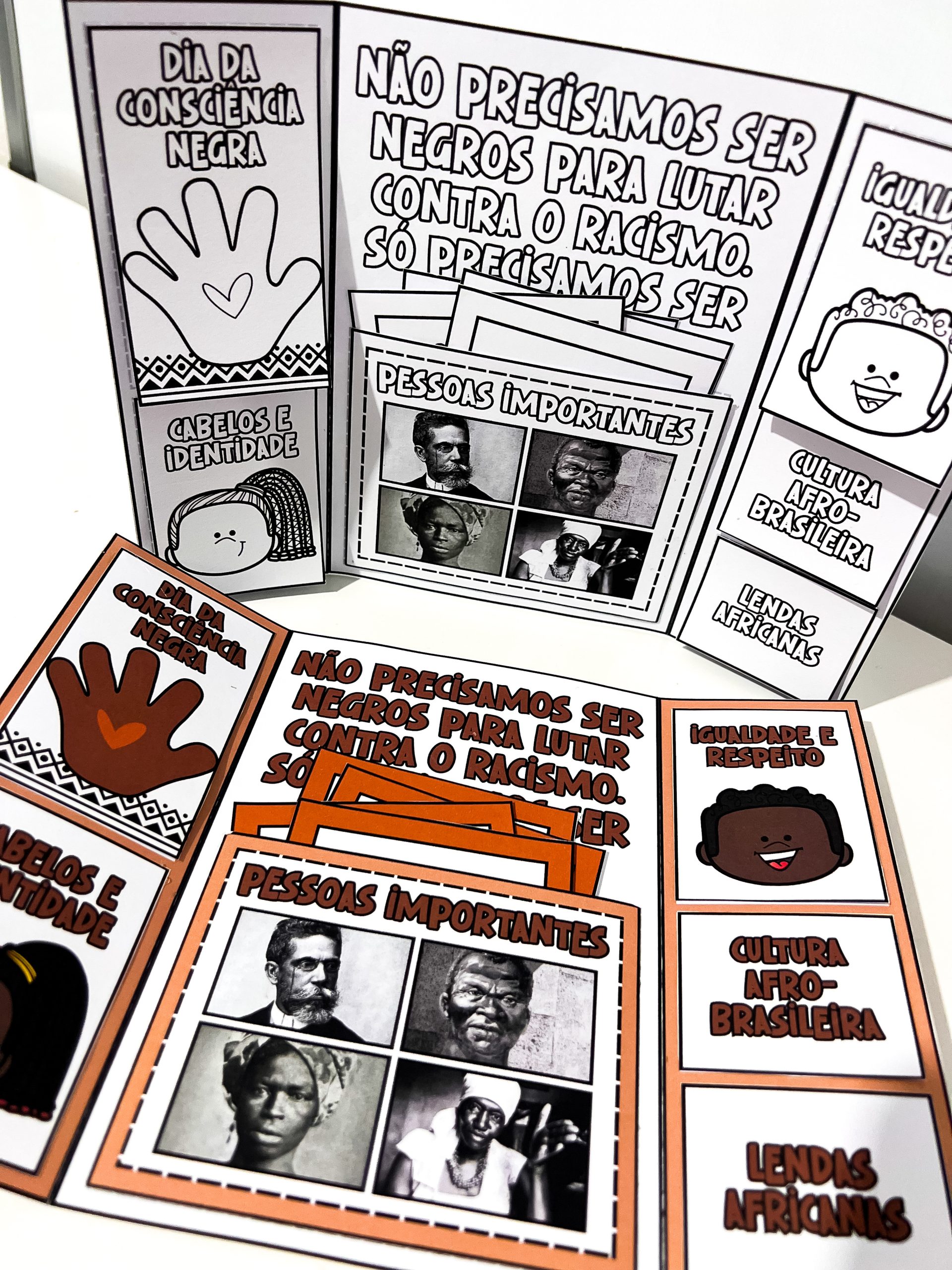 LAPBOOK CONSCIÊNCIA NEGRA - Imagem 6