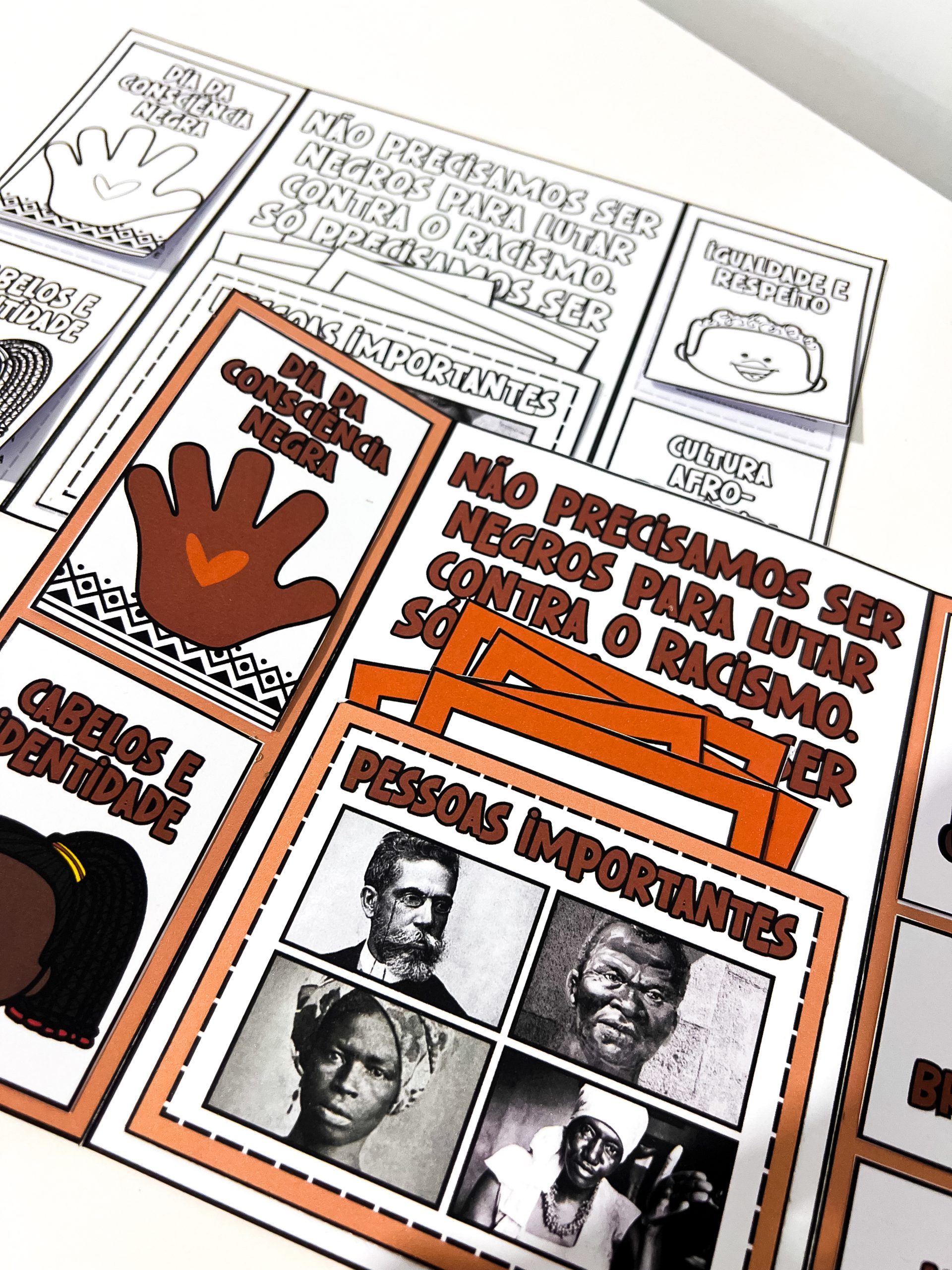 LAPBOOK CONSCIÊNCIA NEGRA - Imagem 7