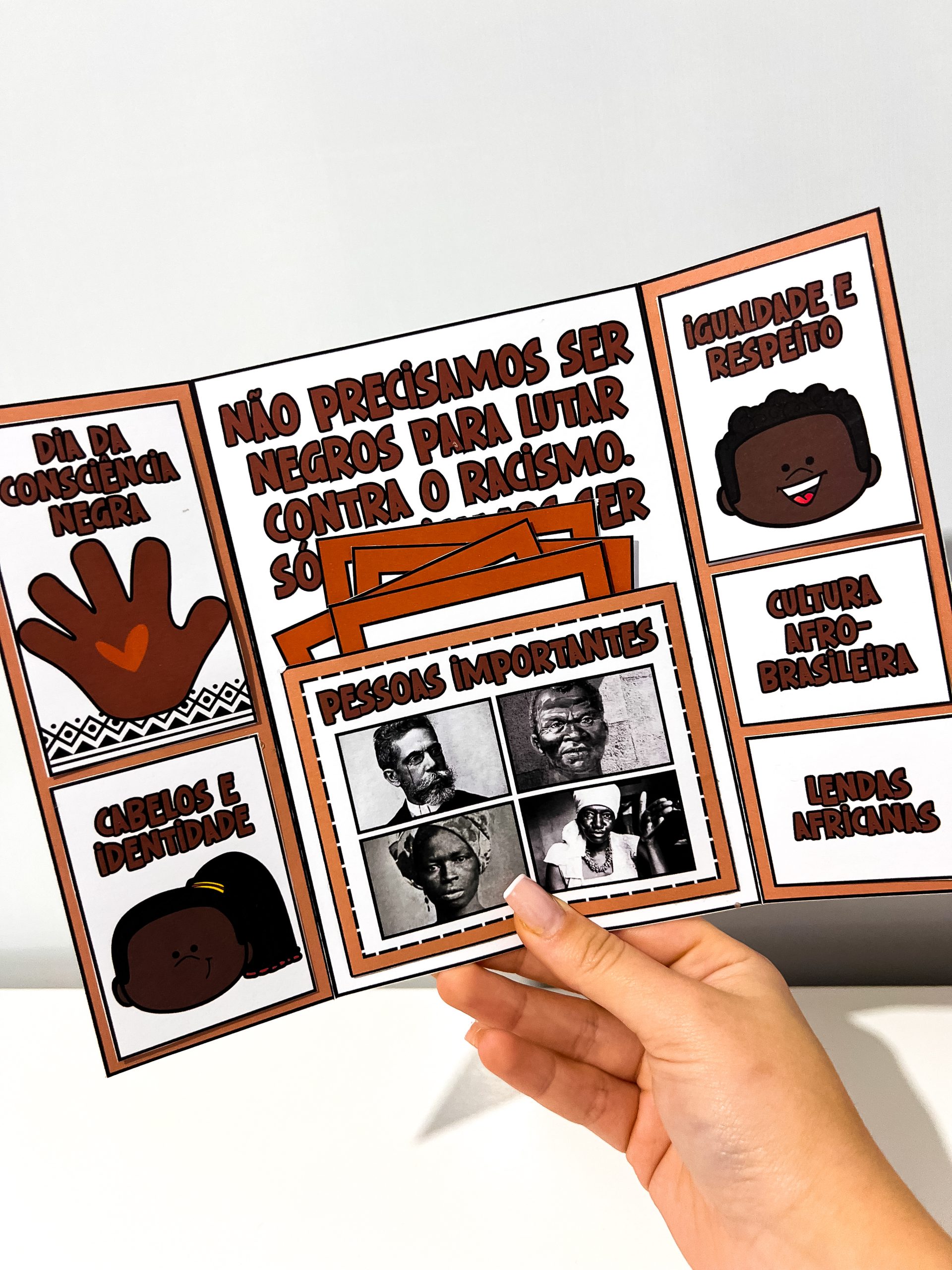 LAPBOOK CONSCIÊNCIA NEGRA - Imagem 9