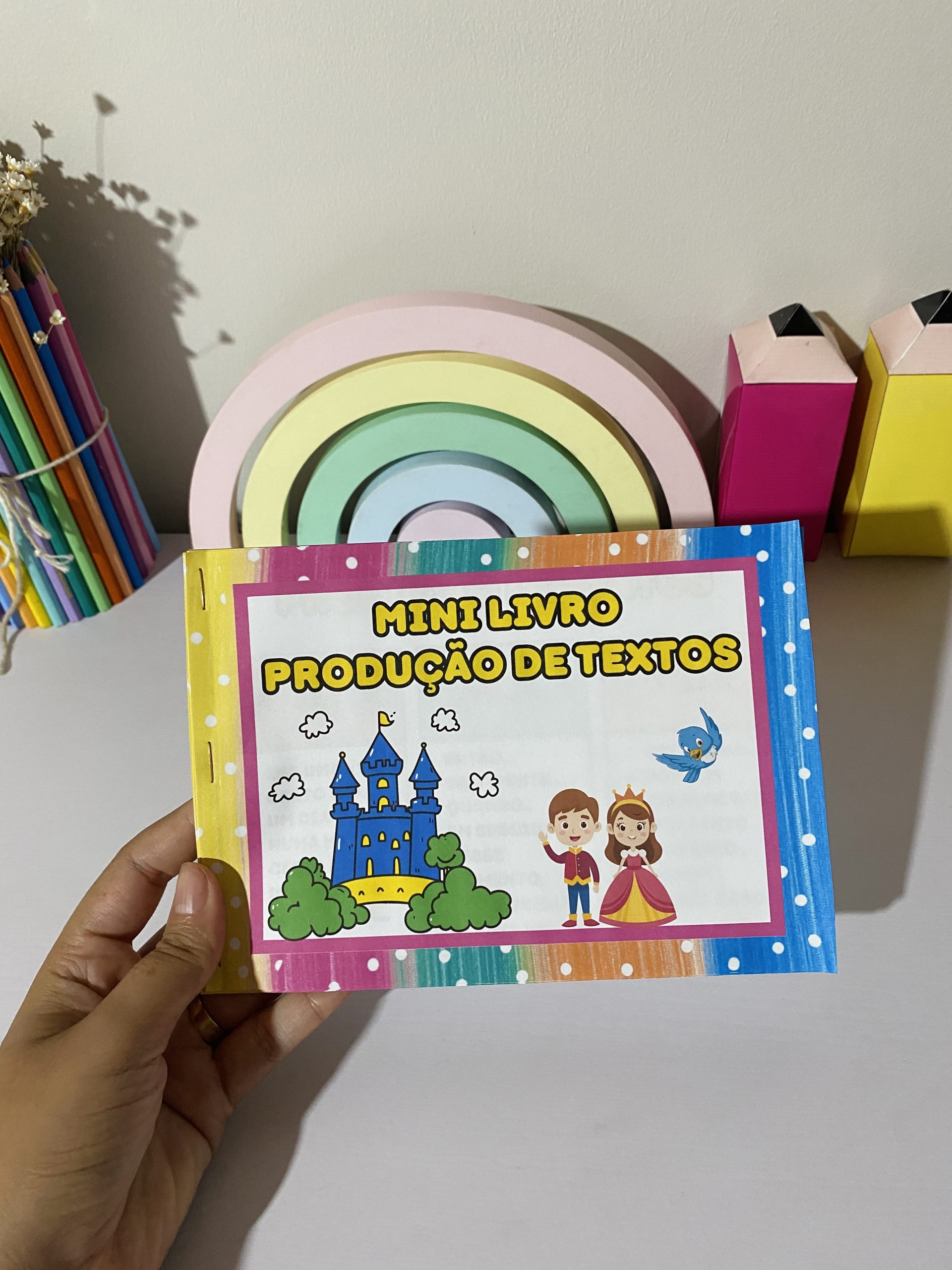 MINI LIVRO - PRODUÇÃO DE TEXTO - Imagem 2