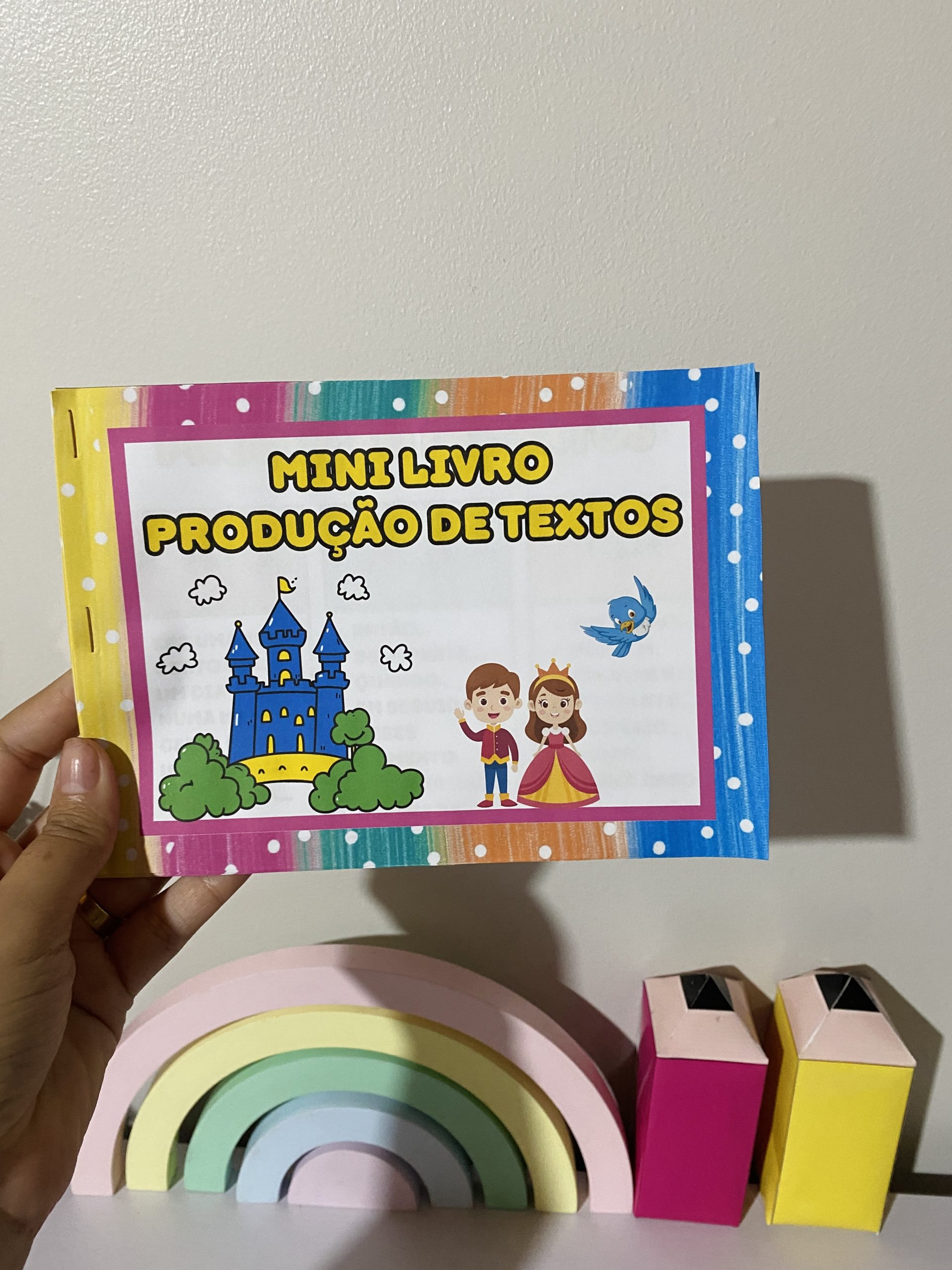 MINI LIVRO - PRODUÇÃO DE TEXTO - Imagem 3