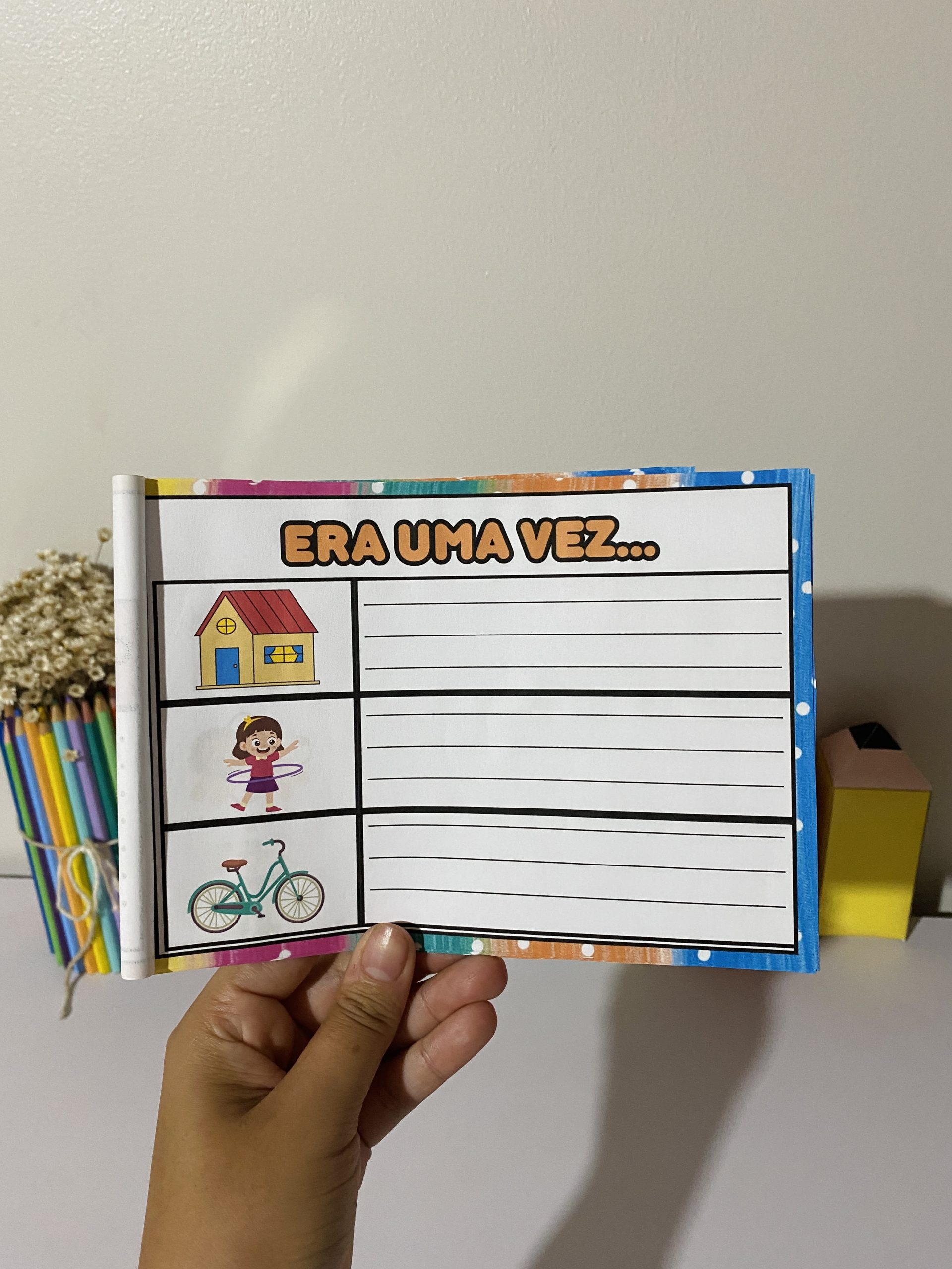 MINI LIVRO - PRODUÇÃO DE TEXTO - Imagem 7