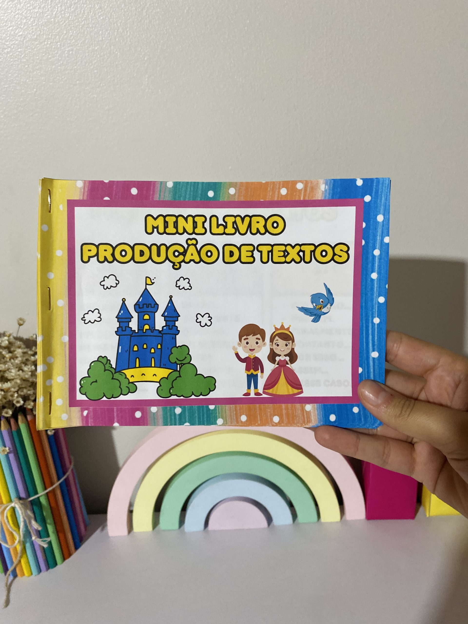 MINI LIVRO - PRODUÇÃO DE TEXTO