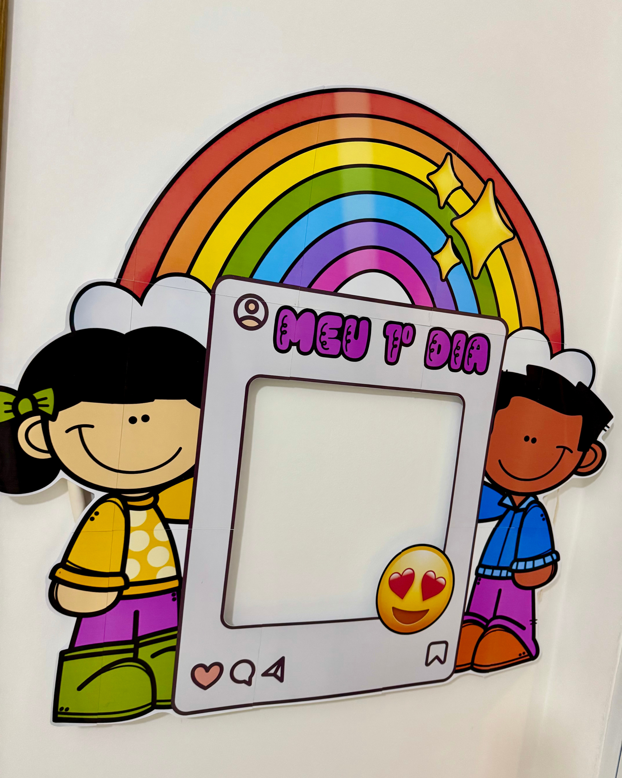 Decoração para Bambolê – Tema “Meu 1º Dia” - Imagem 7