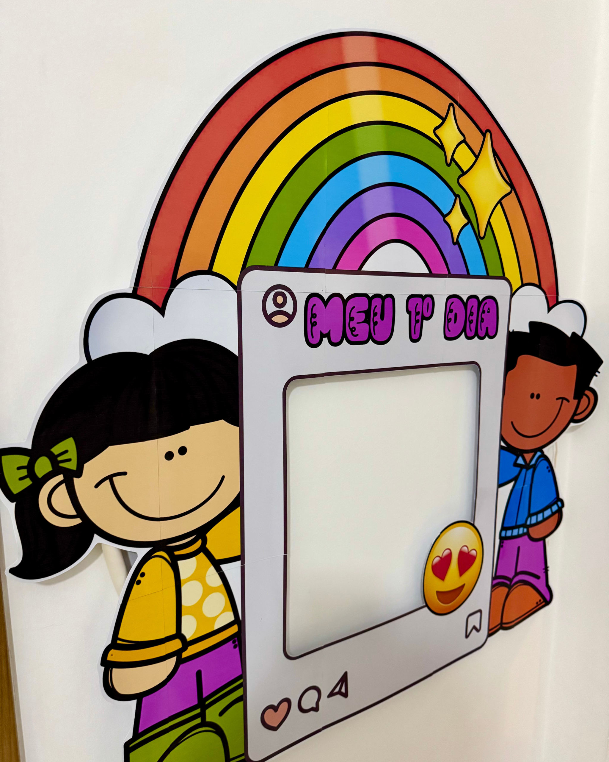 Decoração para Bambolê – Tema “Meu 1º Dia” - Imagem 6