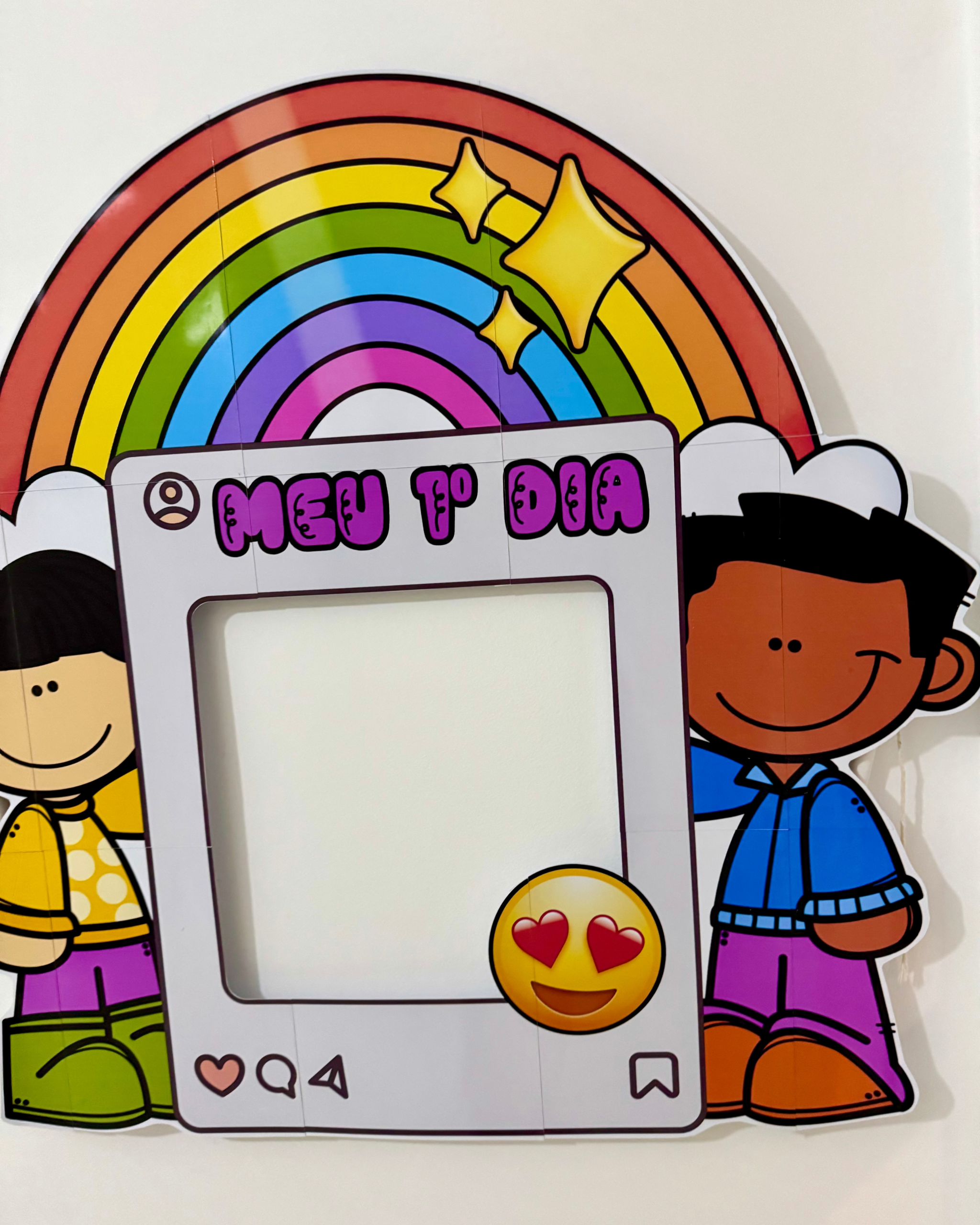 Decoração para Bambolê – Tema “Meu 1º Dia” - Imagem 5
