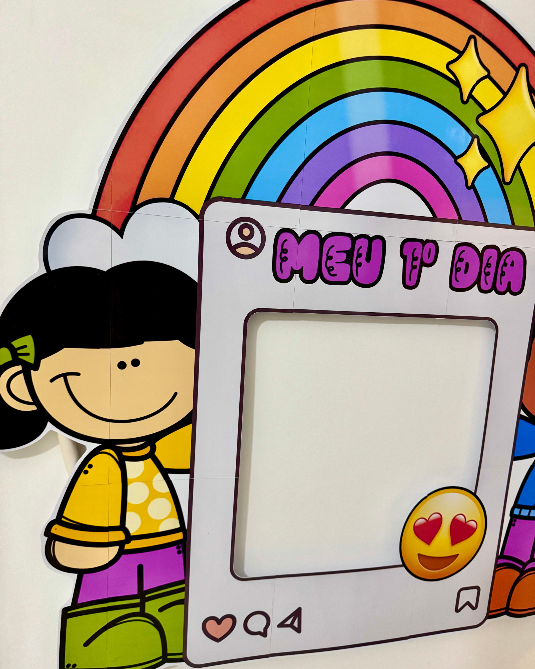 Decoração para Bambolê – Tema “Meu 1º Dia” - Imagem 4